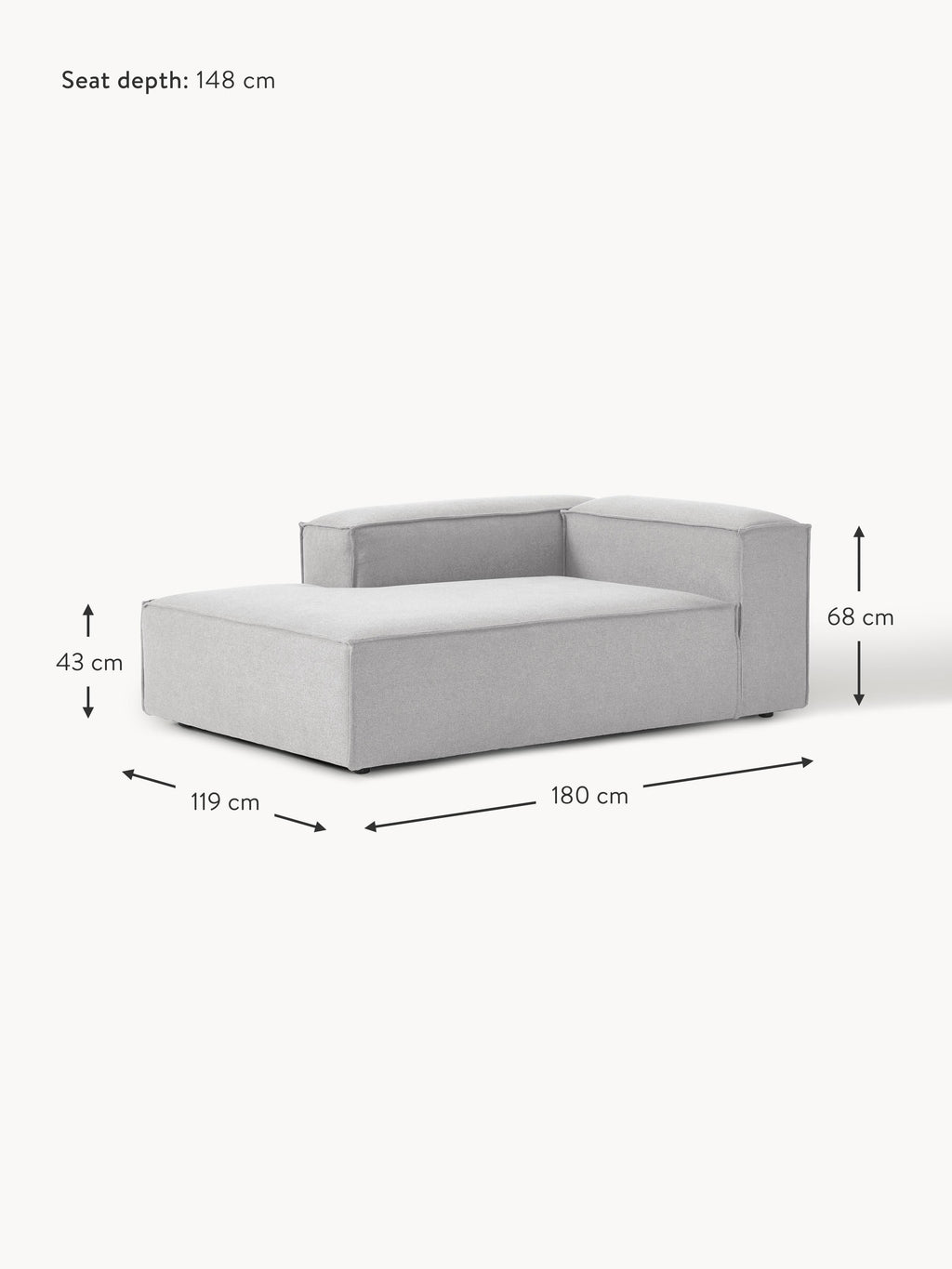 Lennon Corner Chaise Module