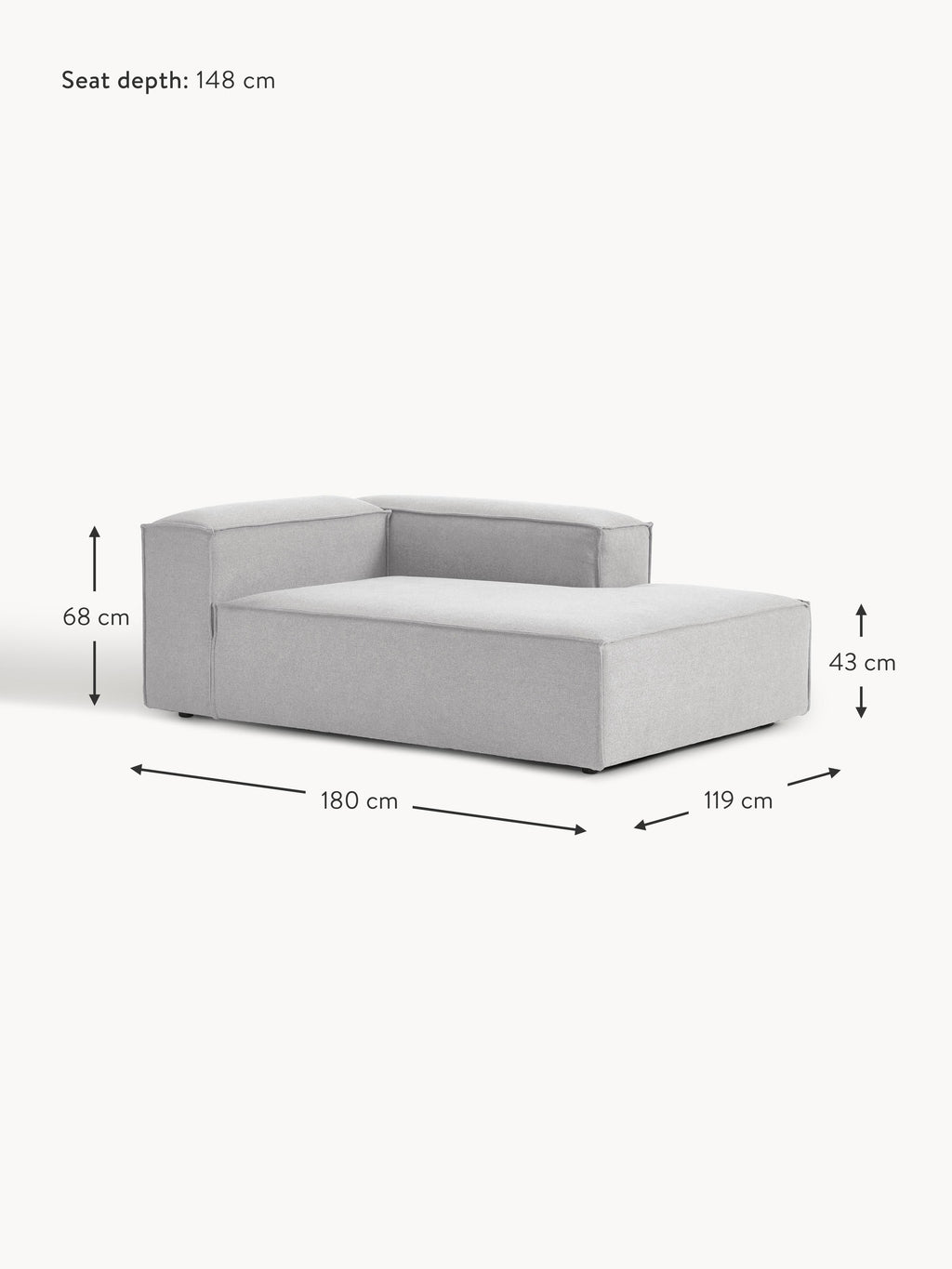 Lennon Corner Chaise Module