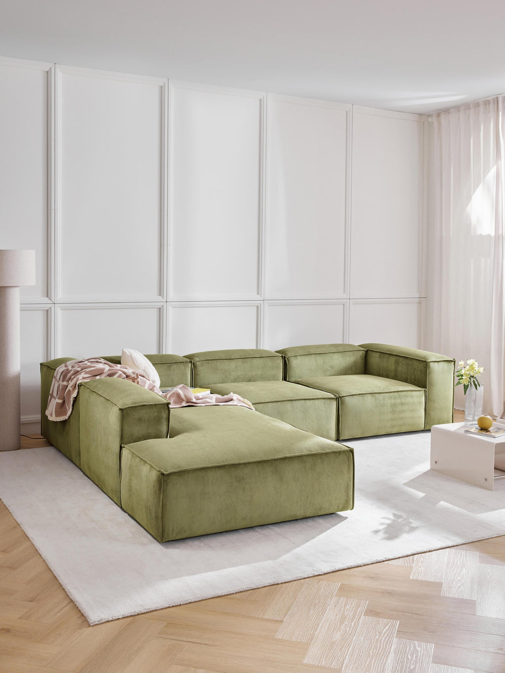 Lennon Corduroy Chaise Module