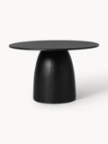 Gallery image 1 - Round Dining Table Nelly with Groove Structure, in various sizes