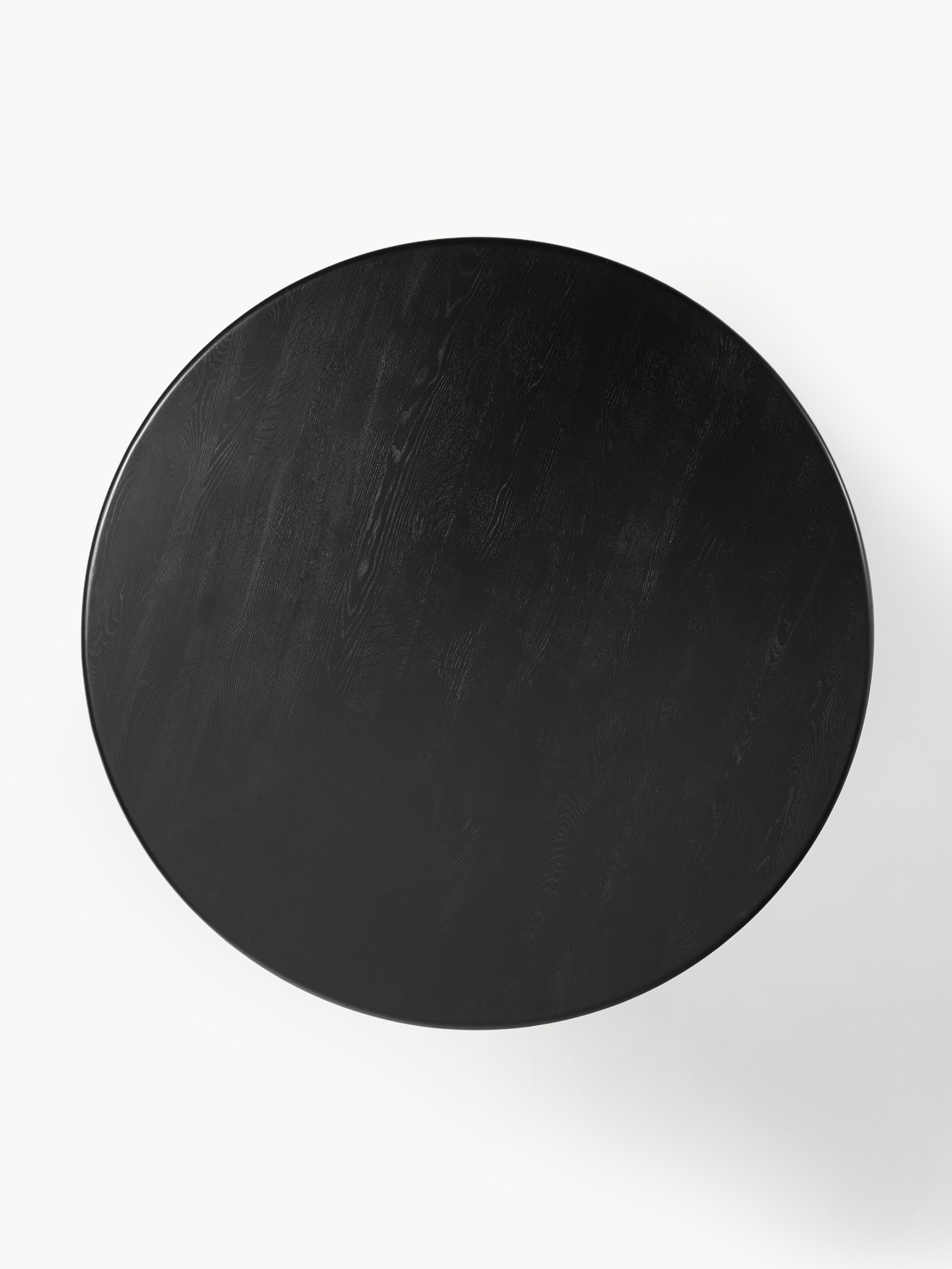 Nelly Round Dining Table with Groove Structure, in various sizes