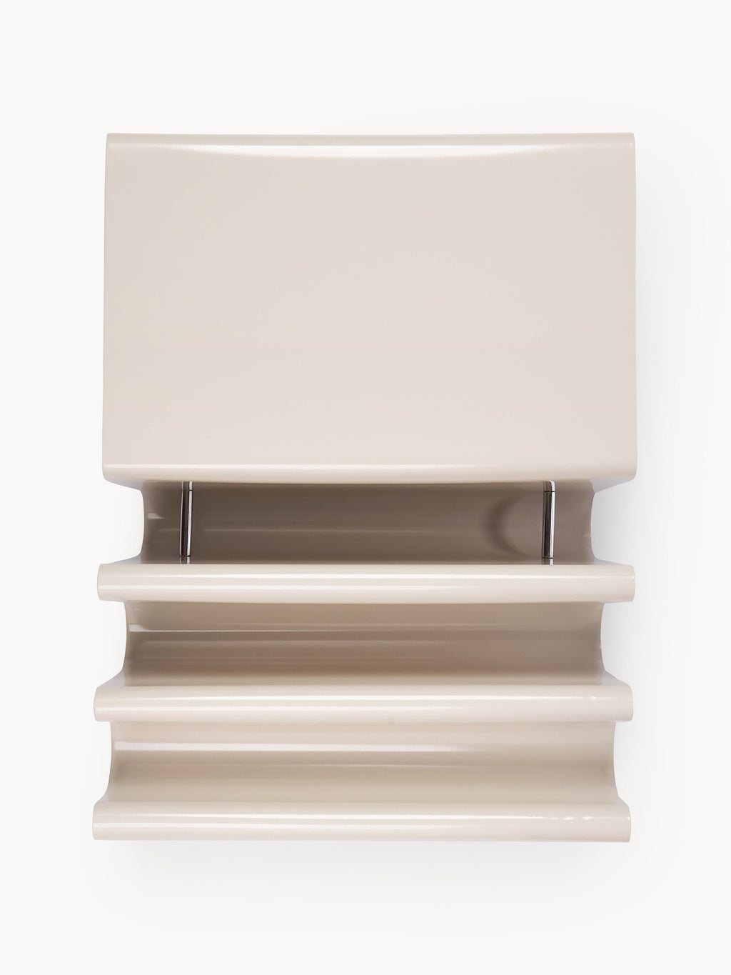 Julia Metal Coffee Table with Magazine Rack