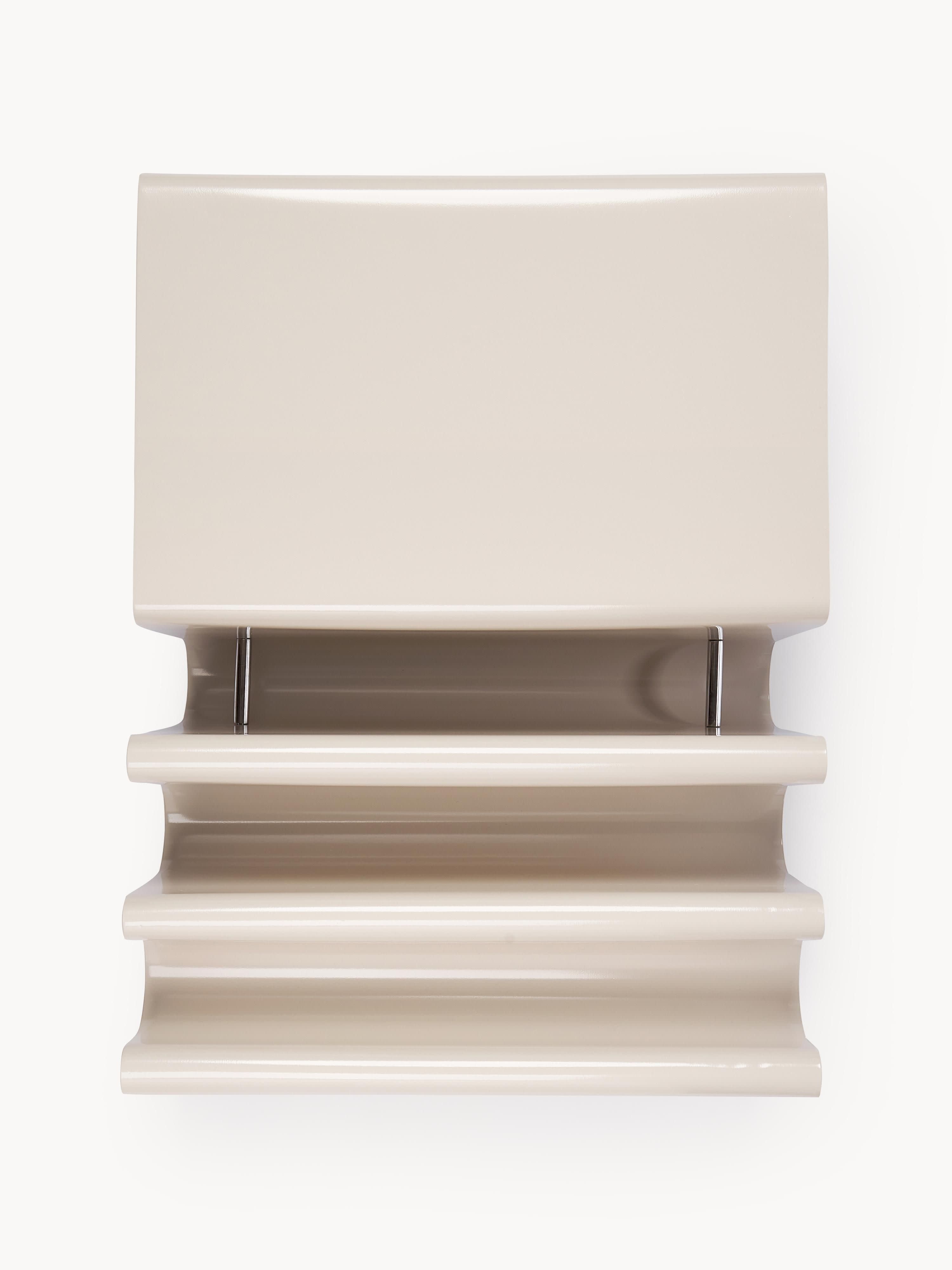 Julia Metal Coffee Table with Magazine Rack