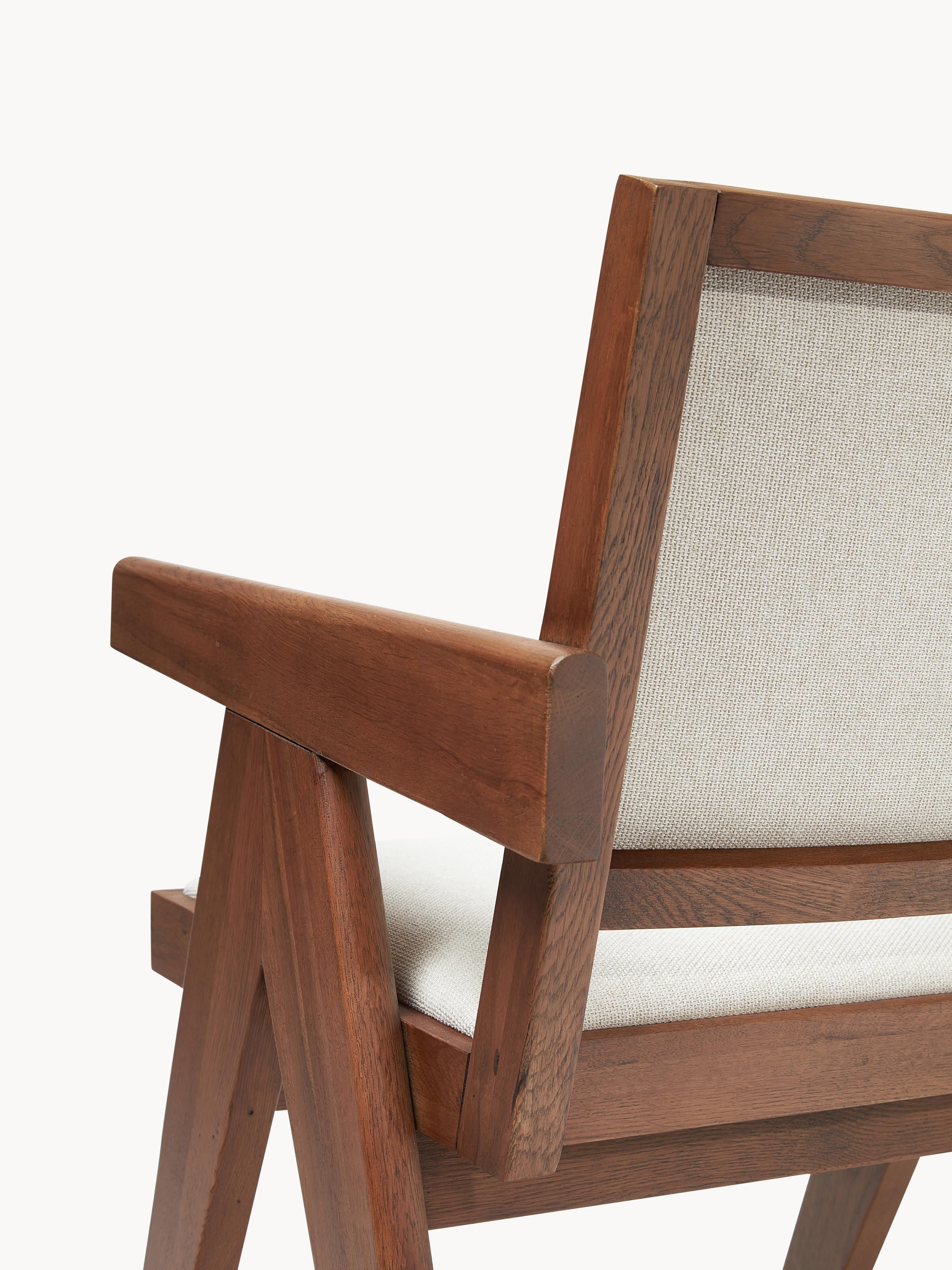 Sissi Upholstered Dining Chair with Armrests