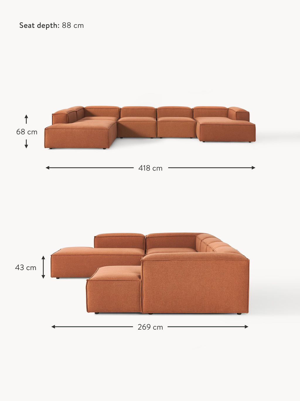 Lennon XL Modular Sofa