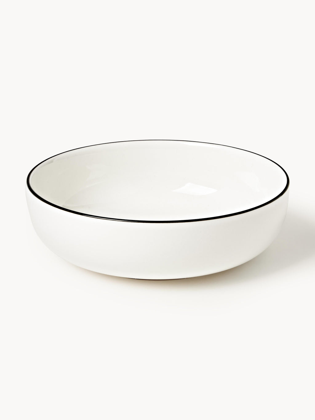 Facile Porcelain Tableware Set, 6 People, Set of 30