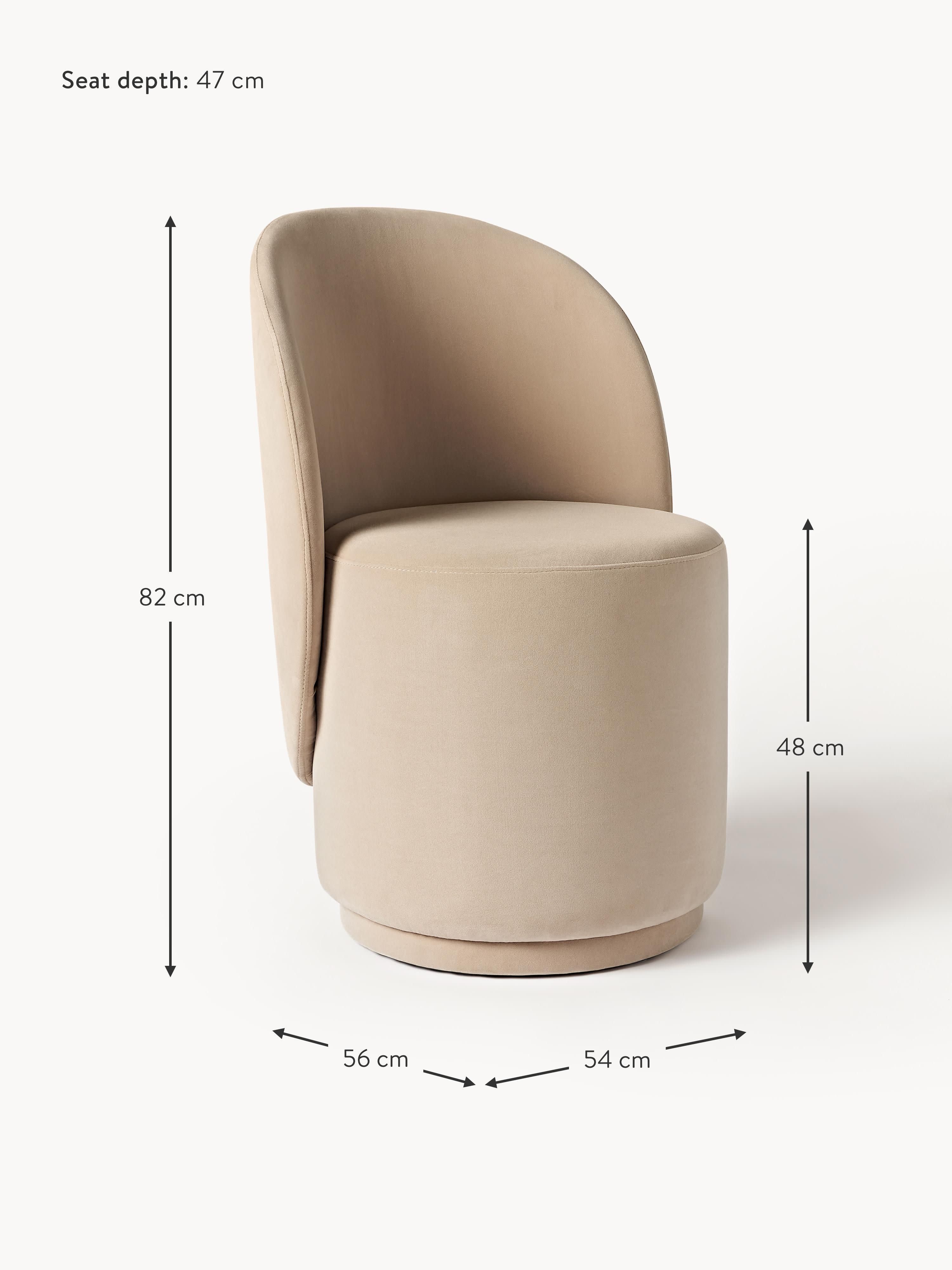 Zeyno Upholstered Velvet Chair