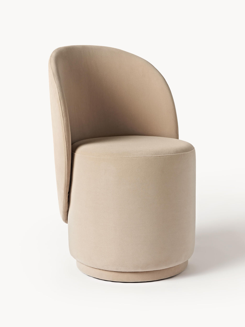 Gallery image 1 - Upholstered Velvet Chair Zeyno