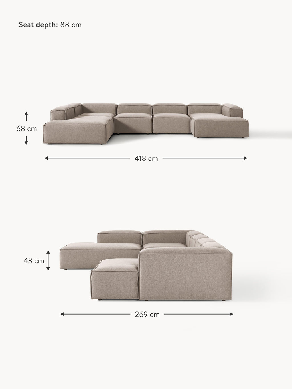 Lennon XL Modular Sofa