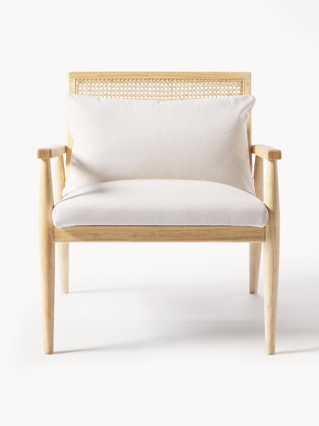 Manuell Rubberwood Lounge Chair