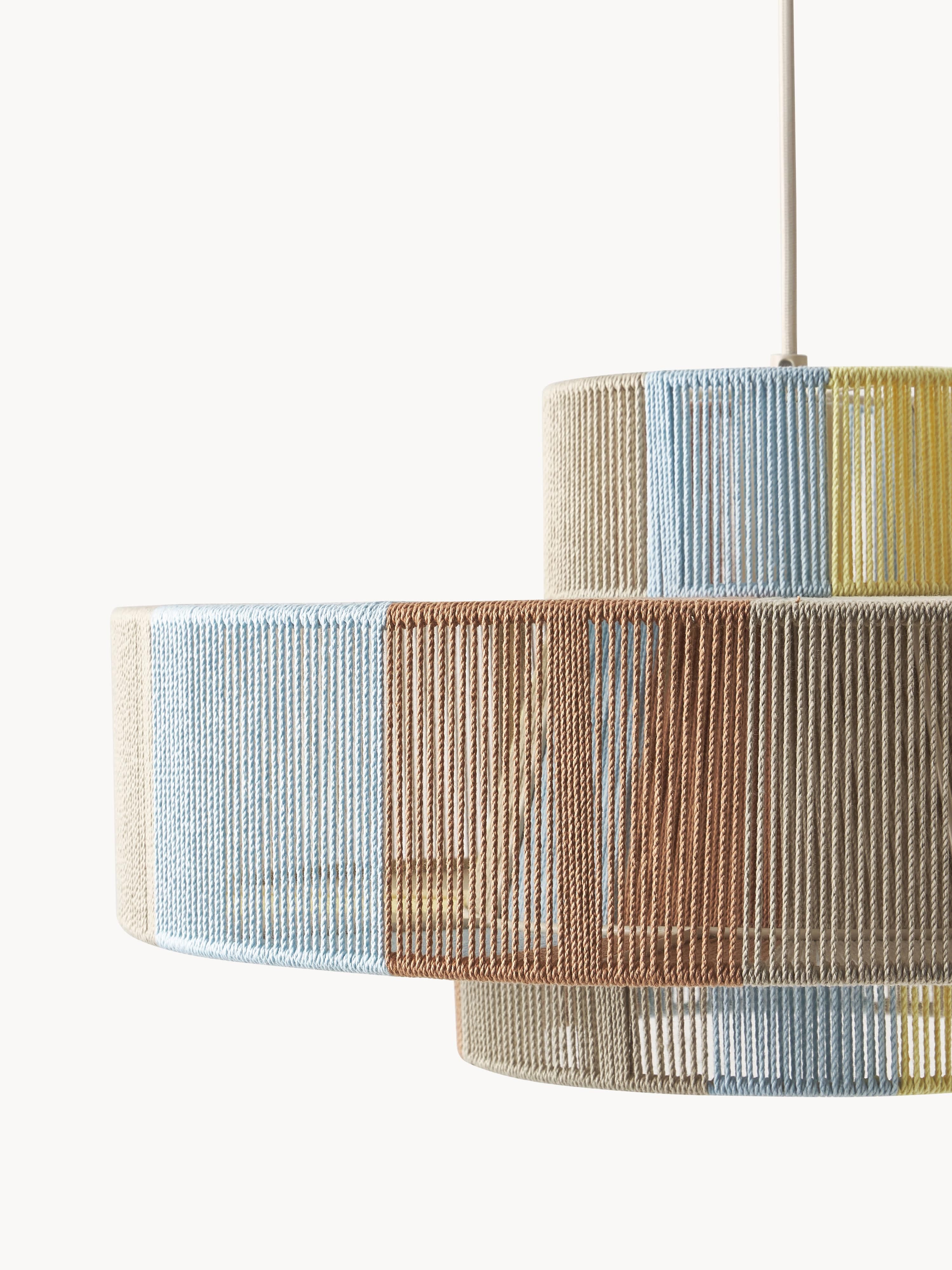 Lace Large Linen Thread Pendant Light