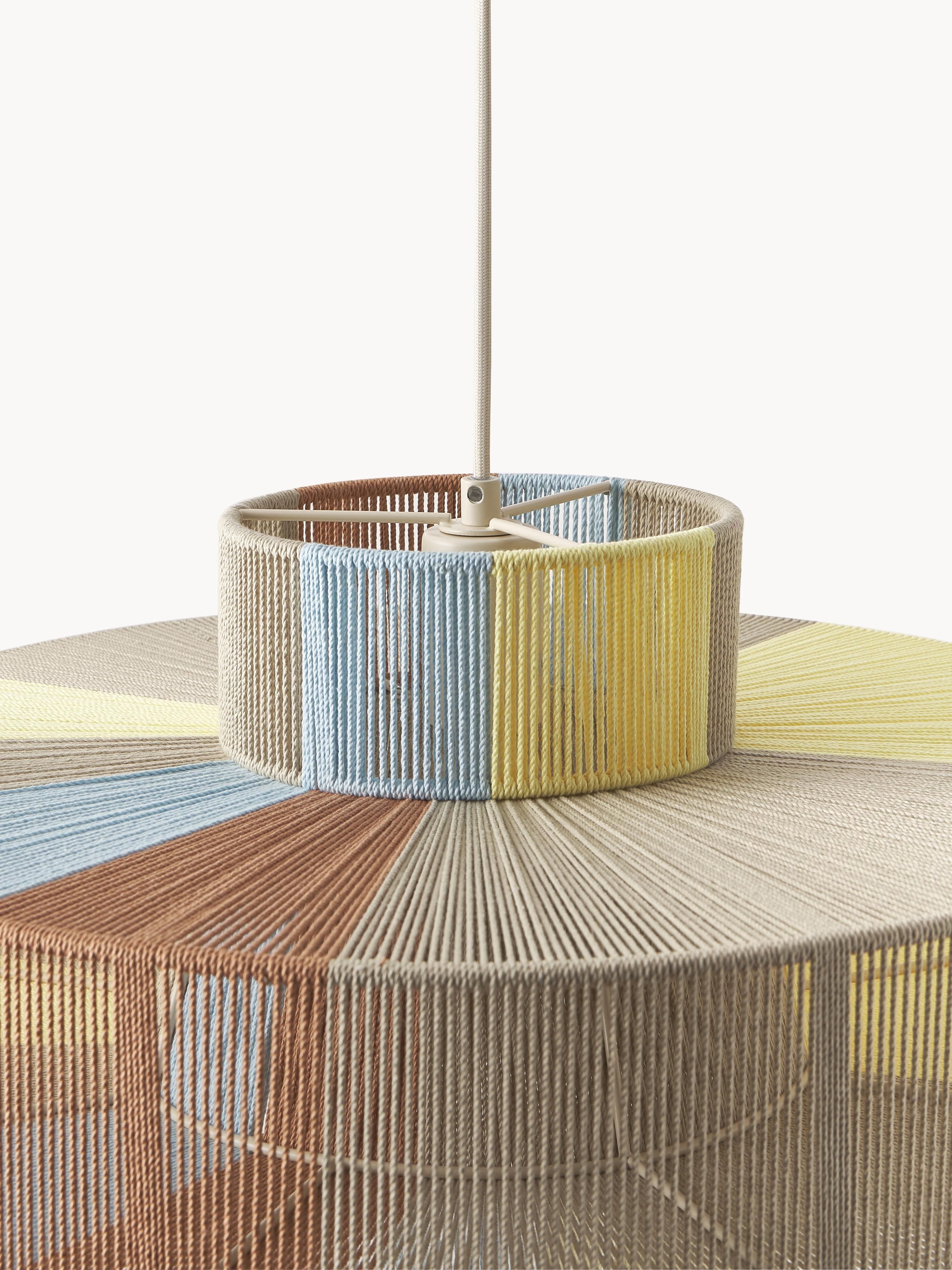 Lace Large Linen Thread Pendant Light