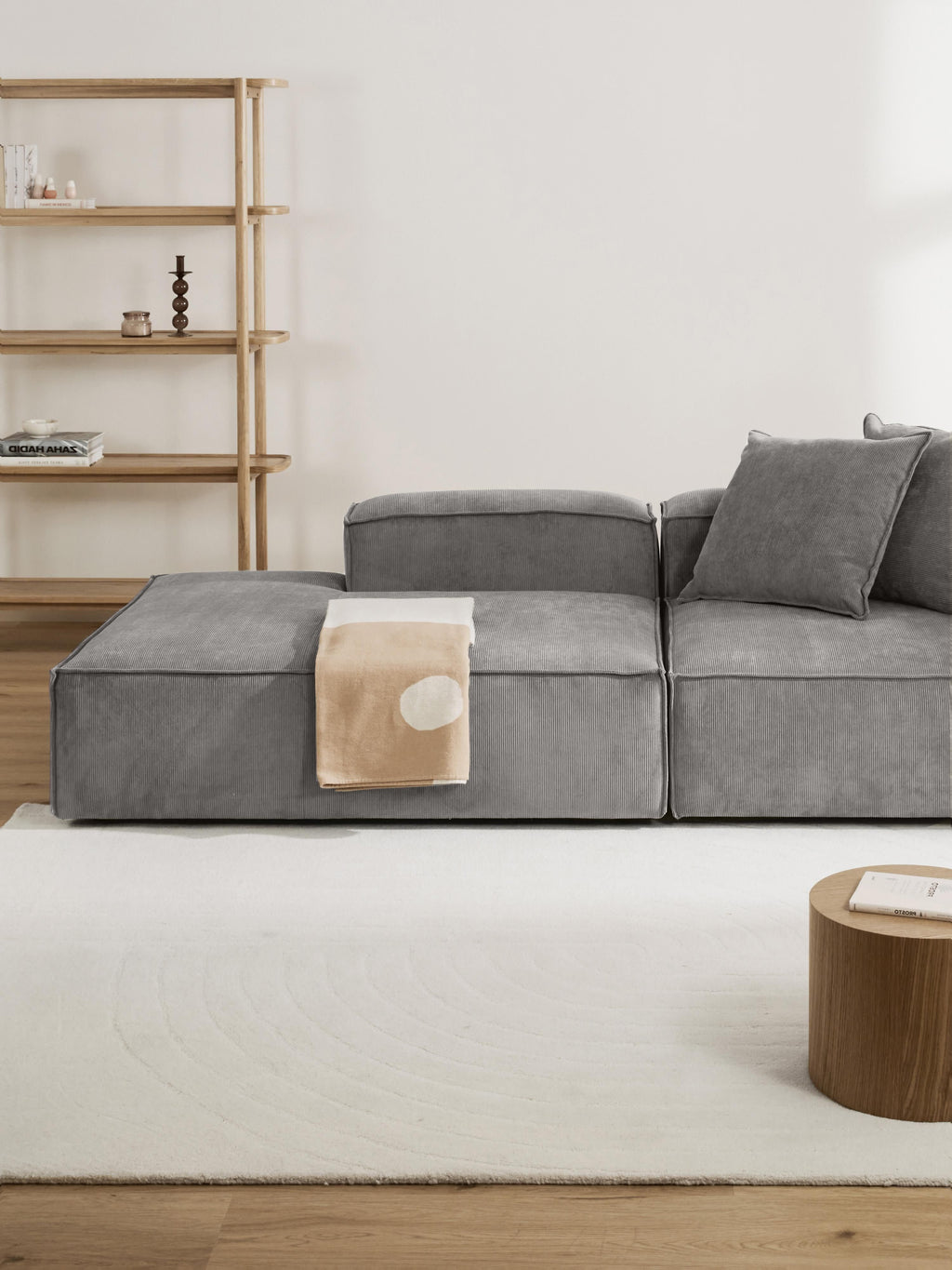 Lennon Corduroy Chaise Module