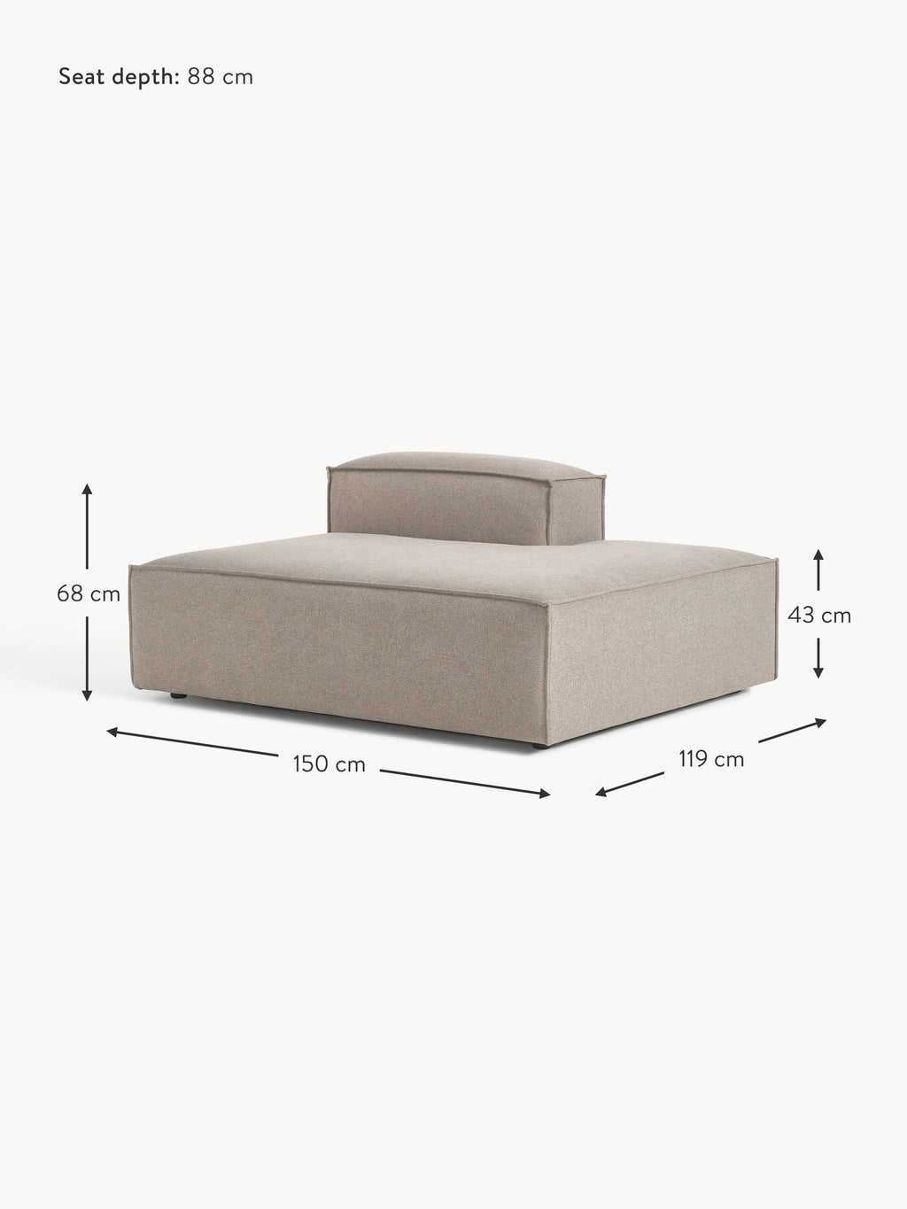 Lennon Chaise Module