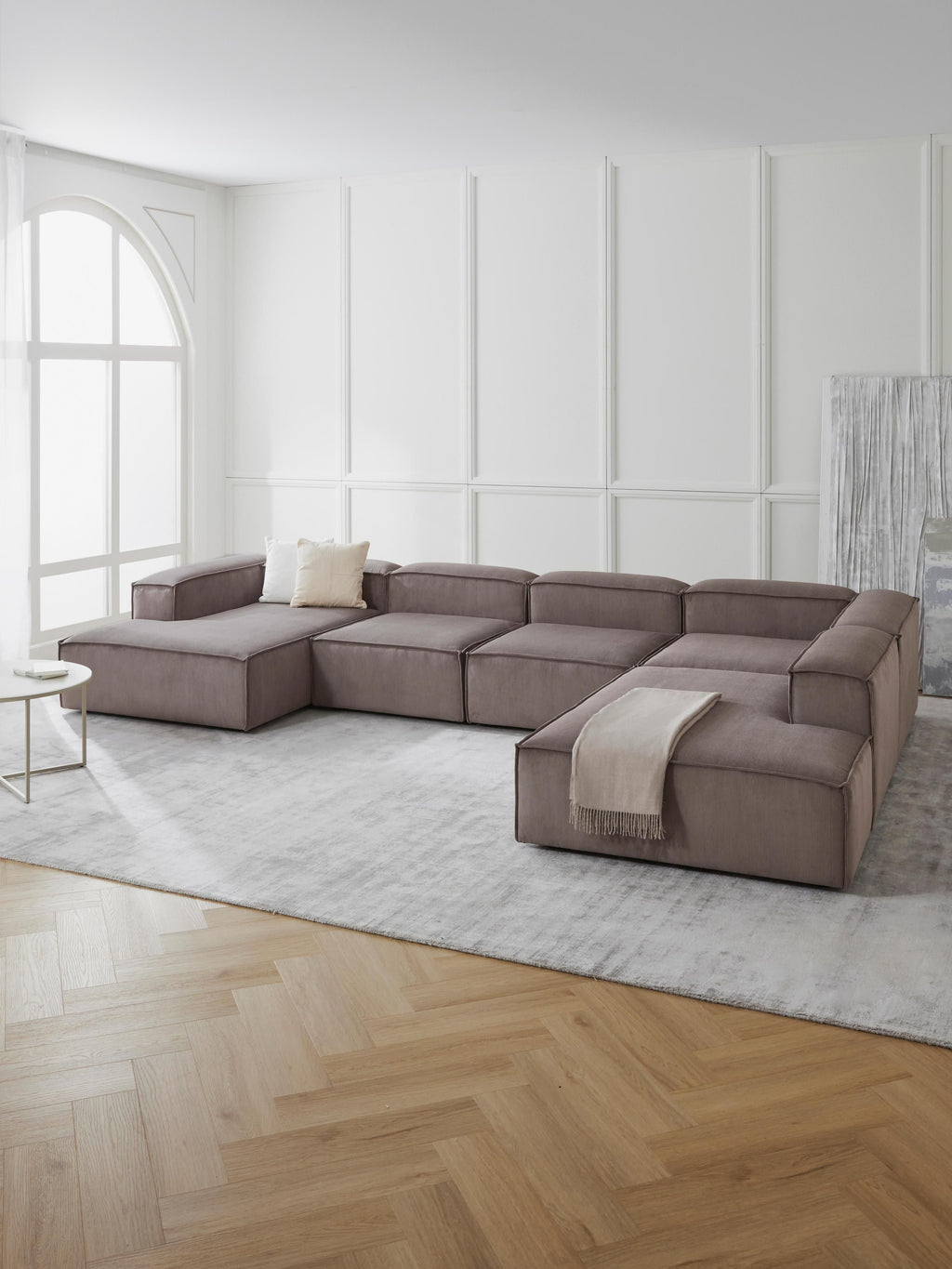 Lennon Corduroy Corner Chaise Module