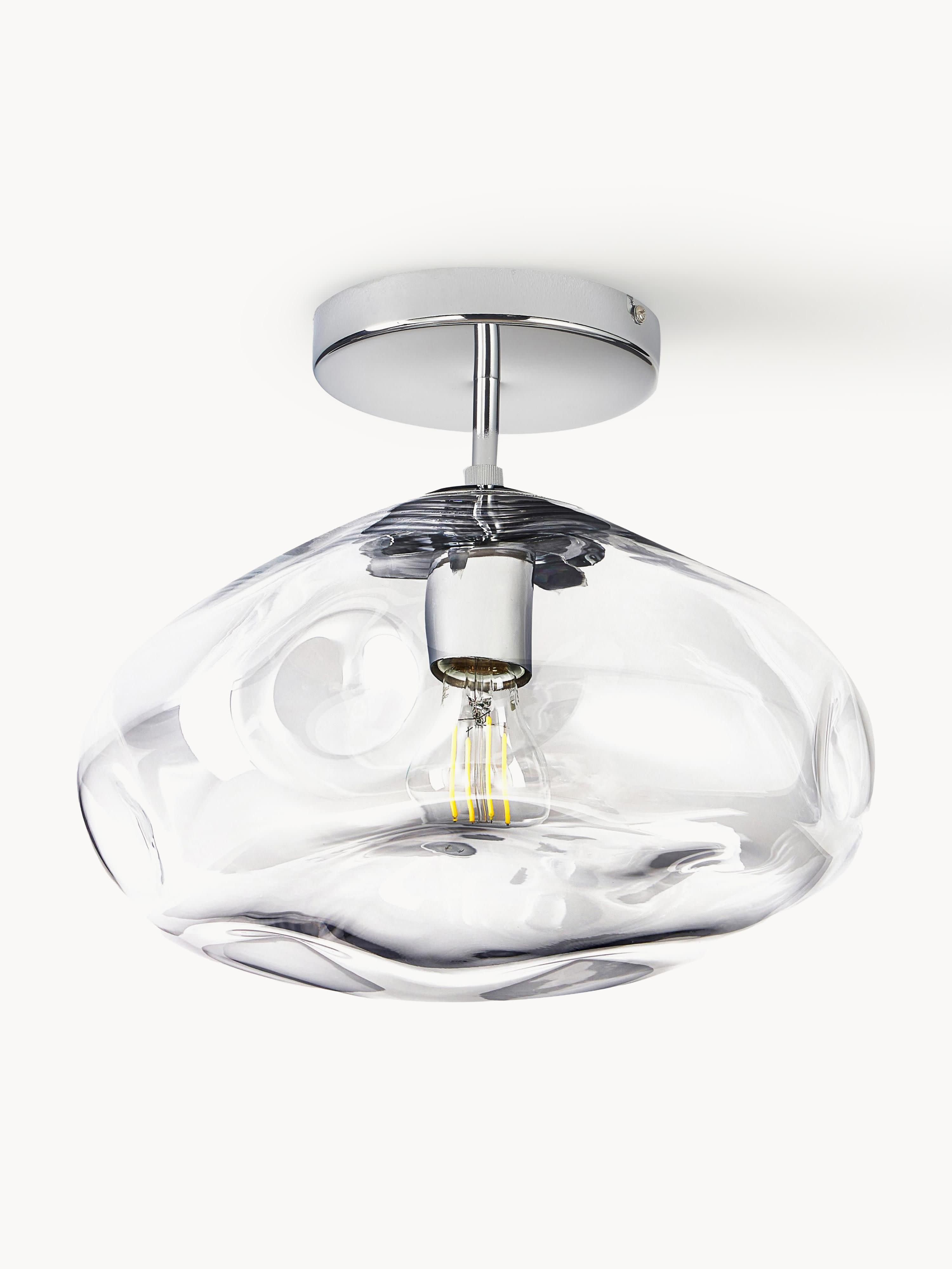 Gallery image 1 - Glass Ceiling Lamp Amora