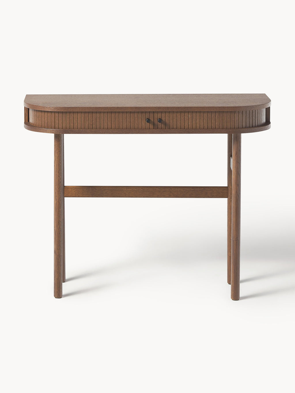 Calary Console Table with Fluted Front