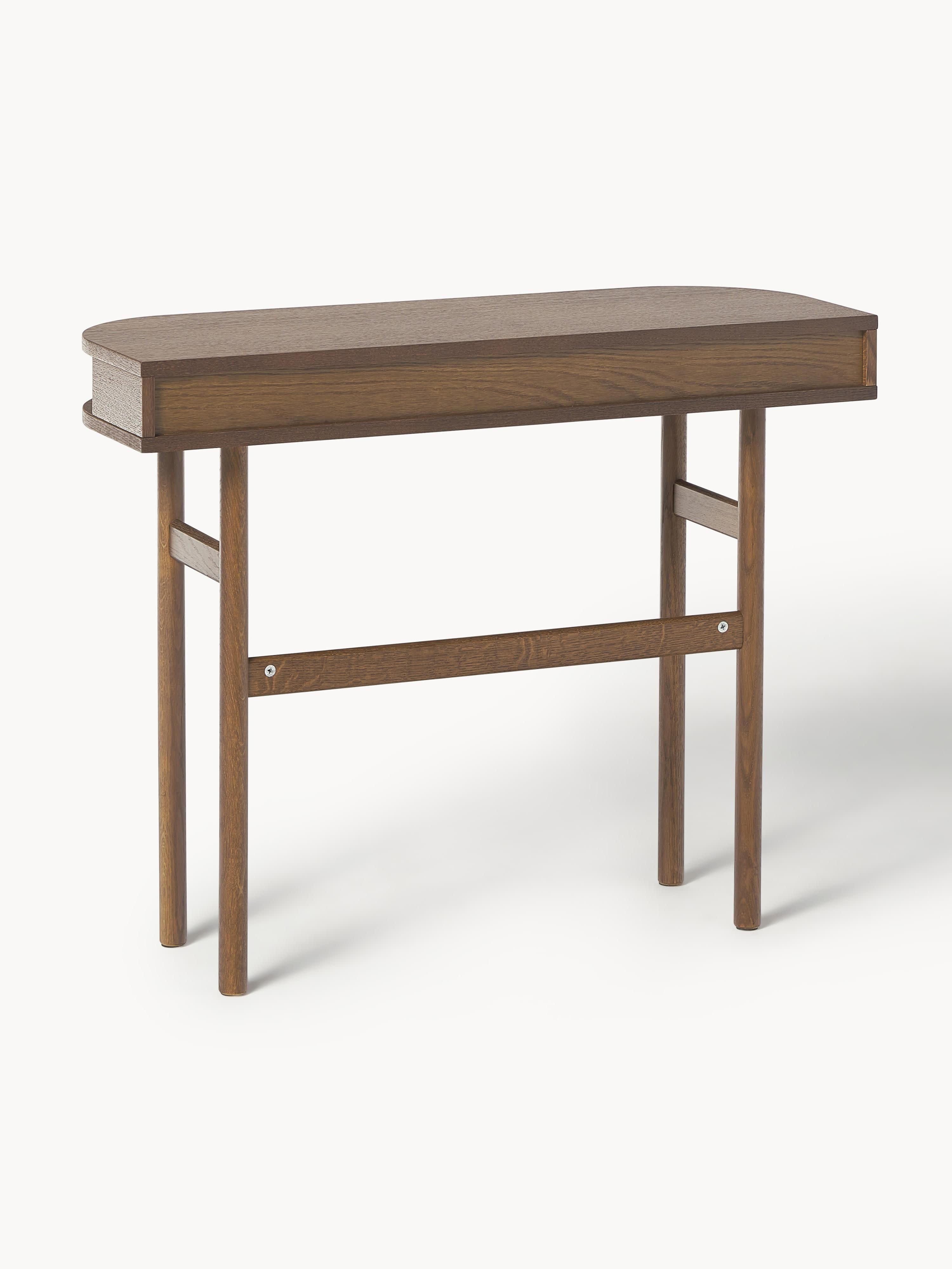 Calary Console Table with Fluted Front