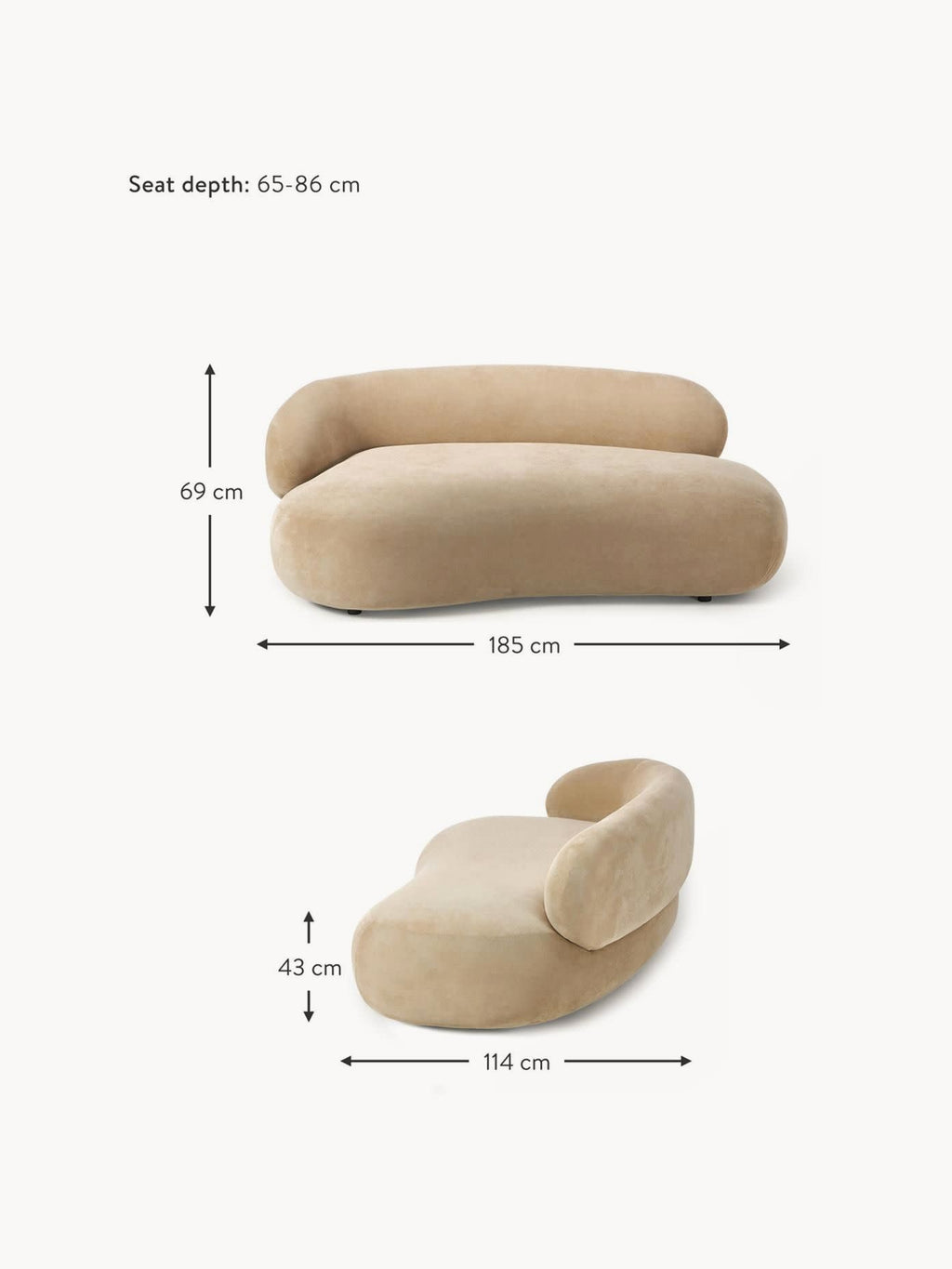 Alba Sofa (2-seater)