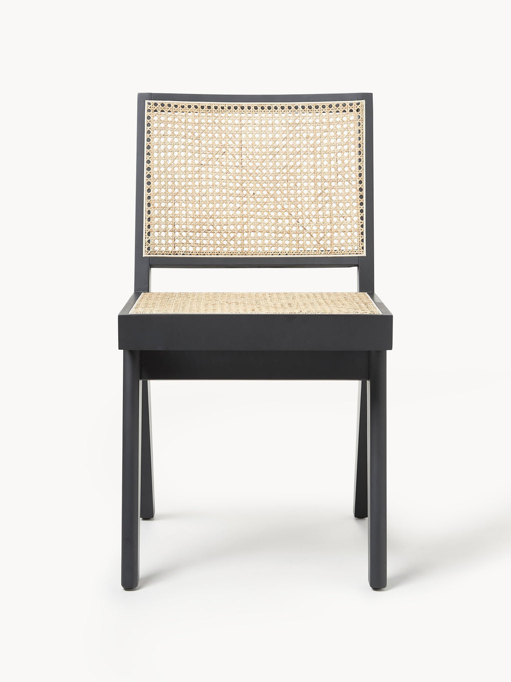 Sissi Wooden Dining Chair with Viennese Wickerwork