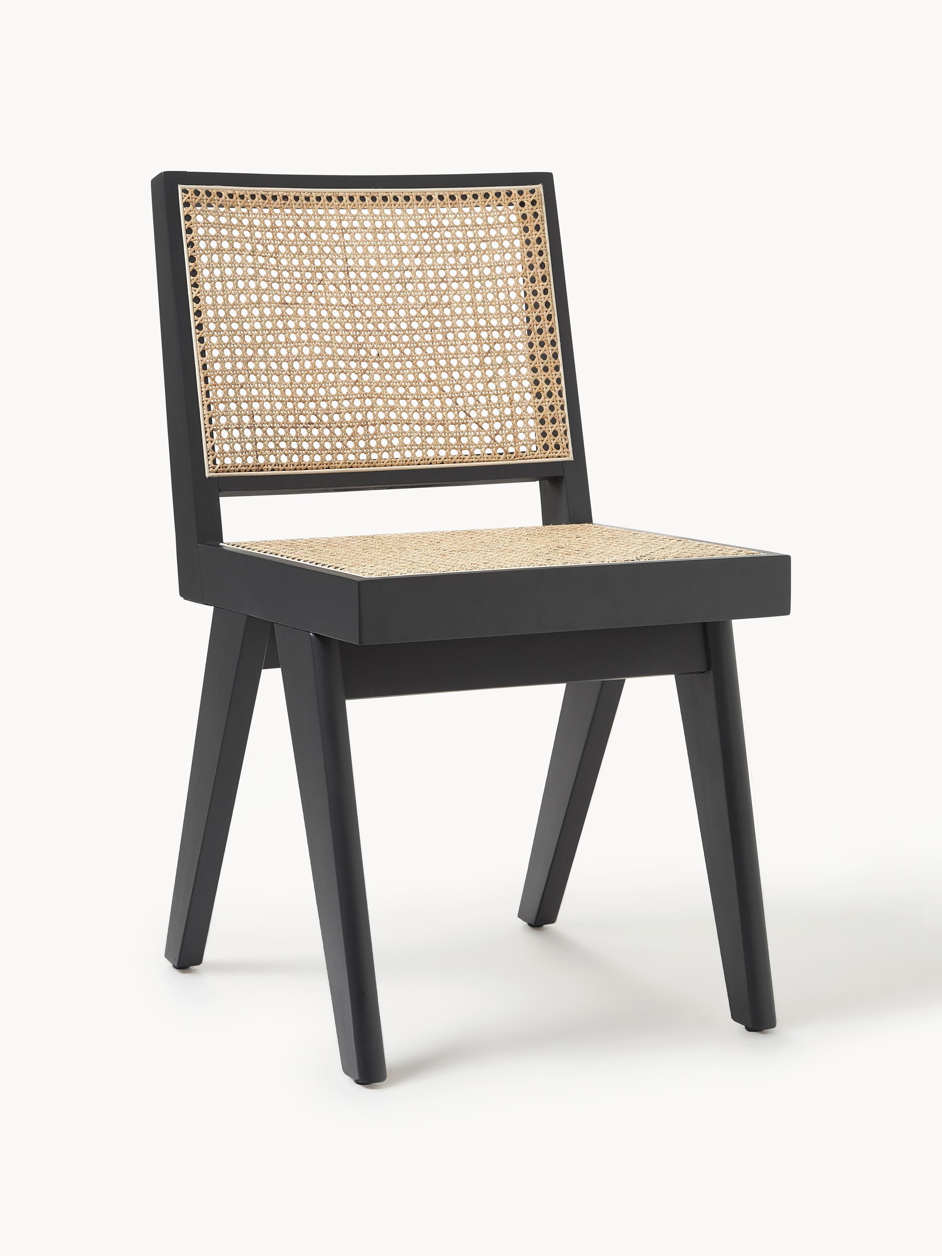 Gallery image 1 - Wooden Dining Chair Sissi with Viennese Wickerwork