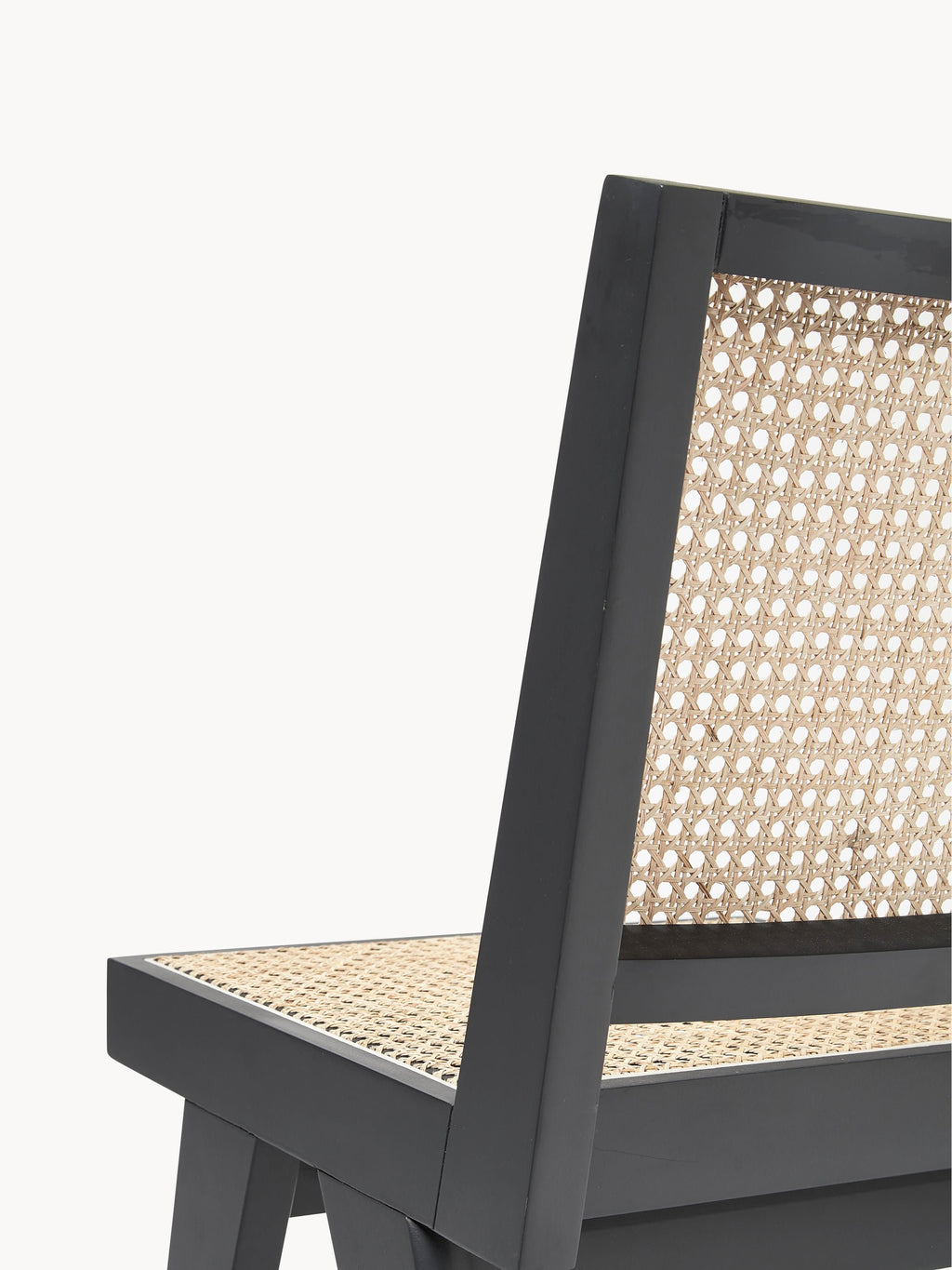 Sissi Wooden Dining Chair with Viennese Wickerwork