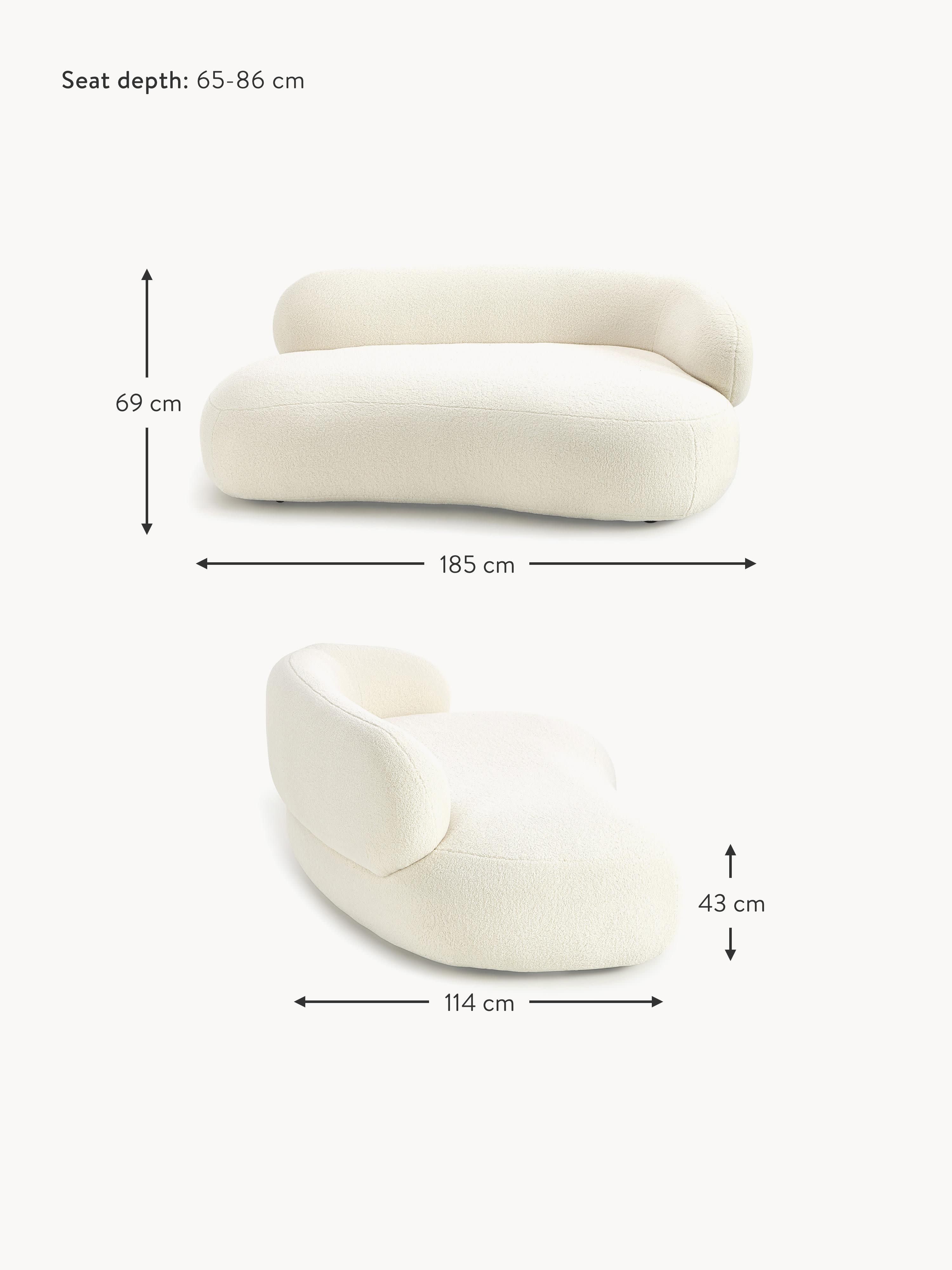 Alba Teddy Sofa (2-seater)