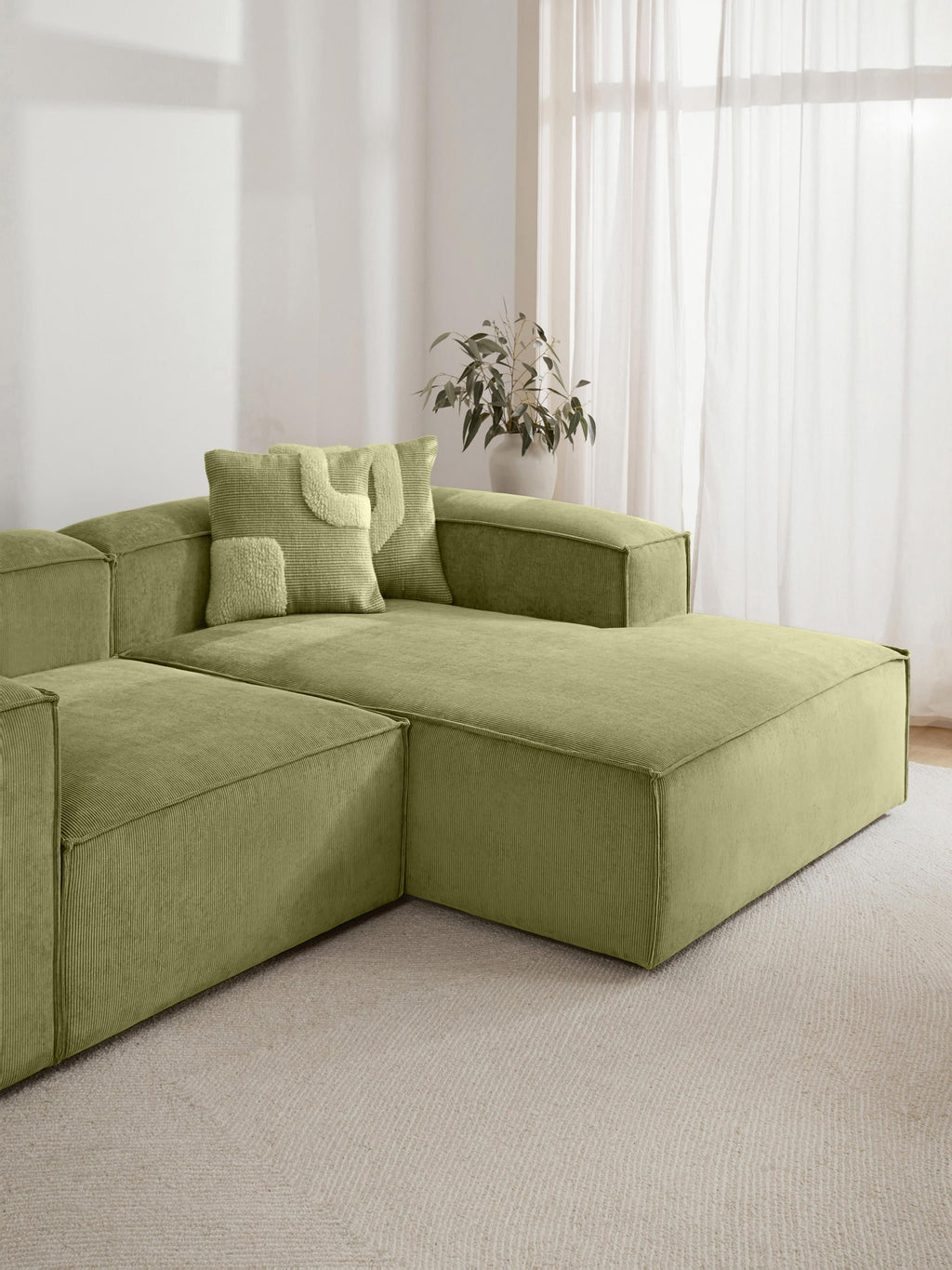 Lennon Corduroy Corner Chaise Module