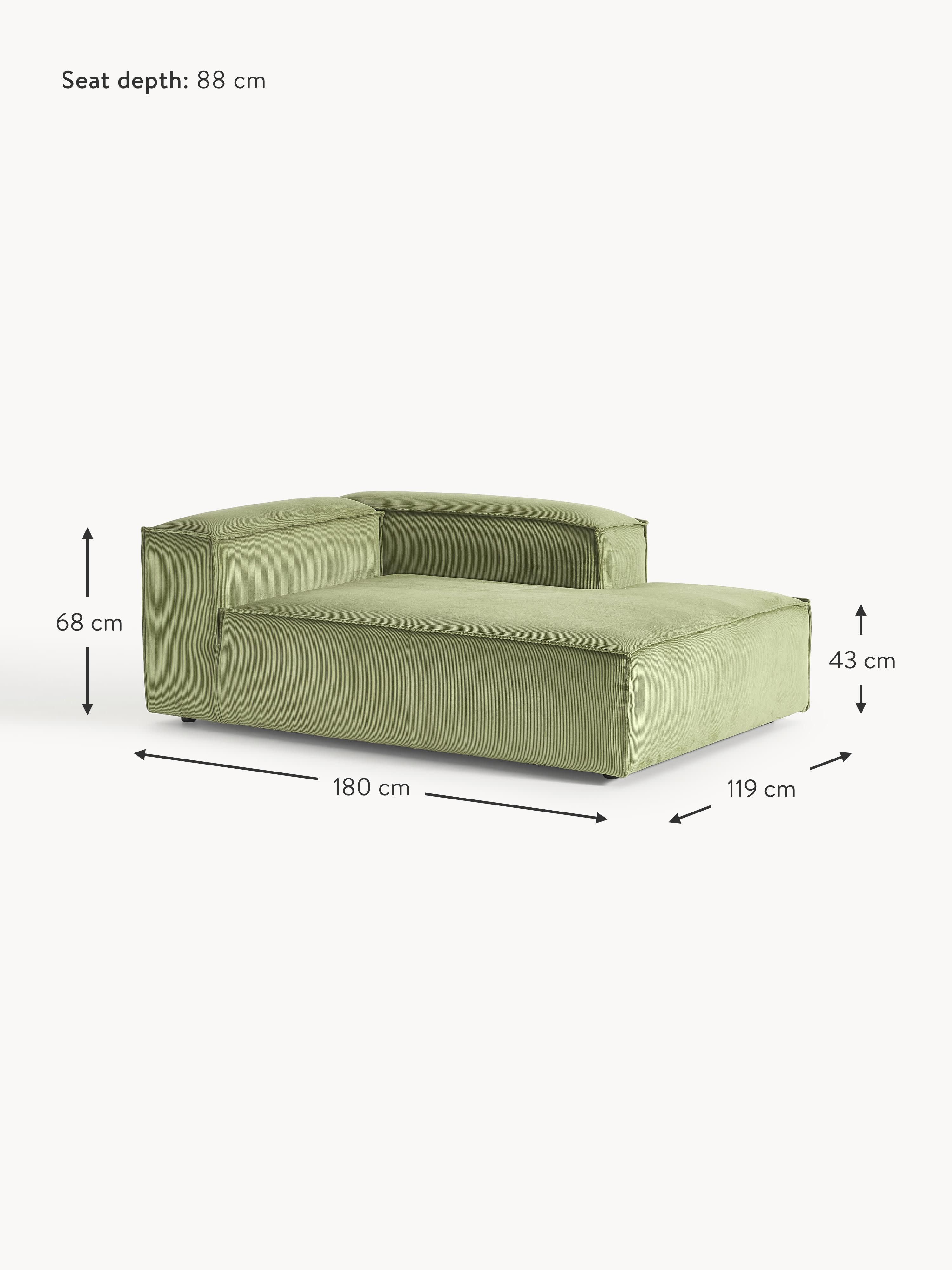 Lennon Corduroy Corner Chaise Module
