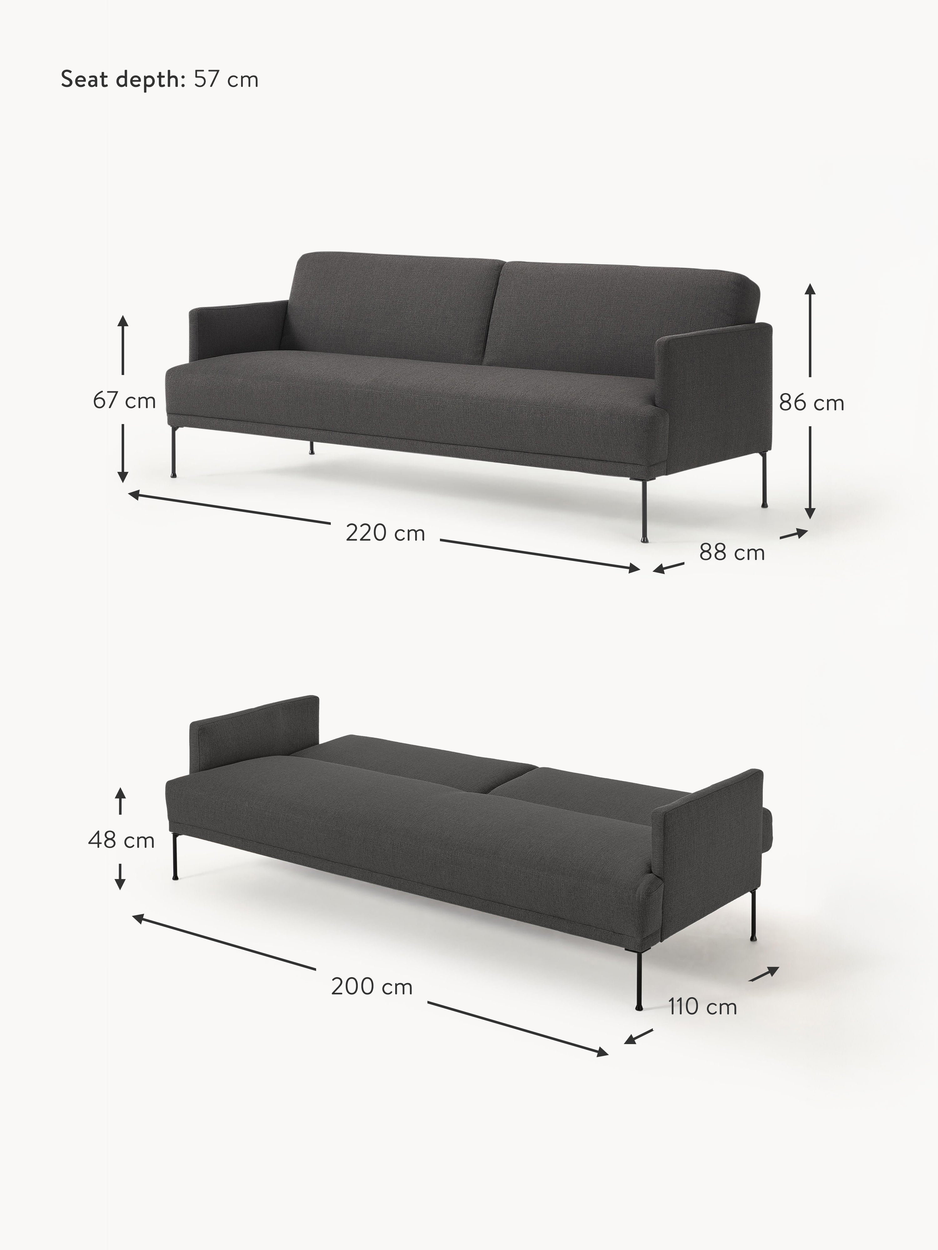 Fluente Sofa Bed (3-seater)