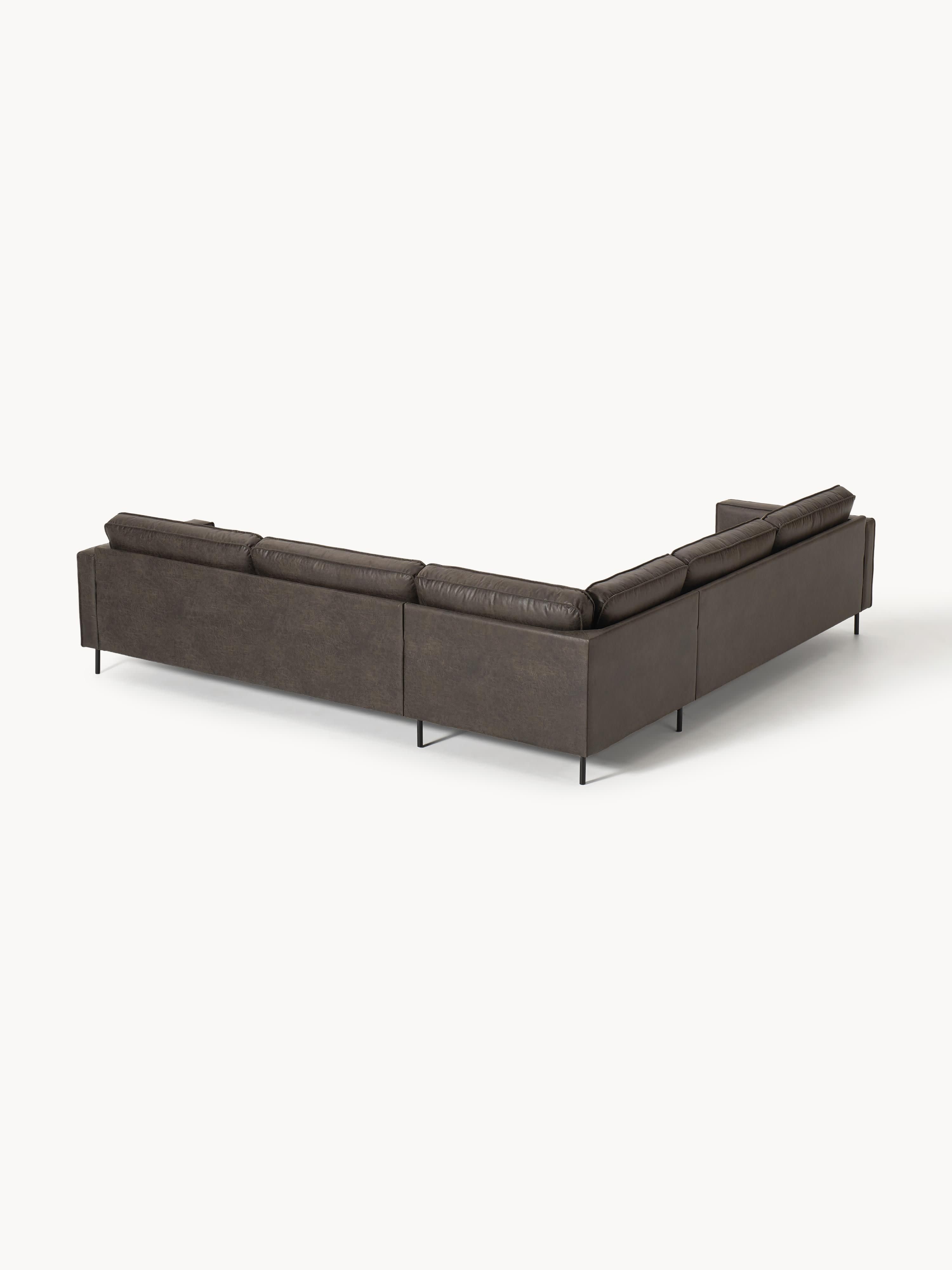 Hunter XL Leather Corner Sofa