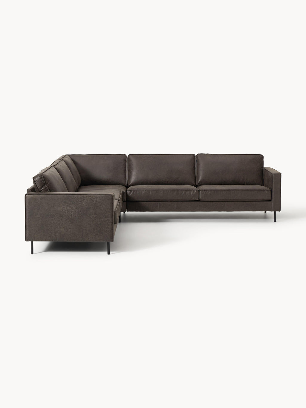 Hunter XL Leather Corner Sofa