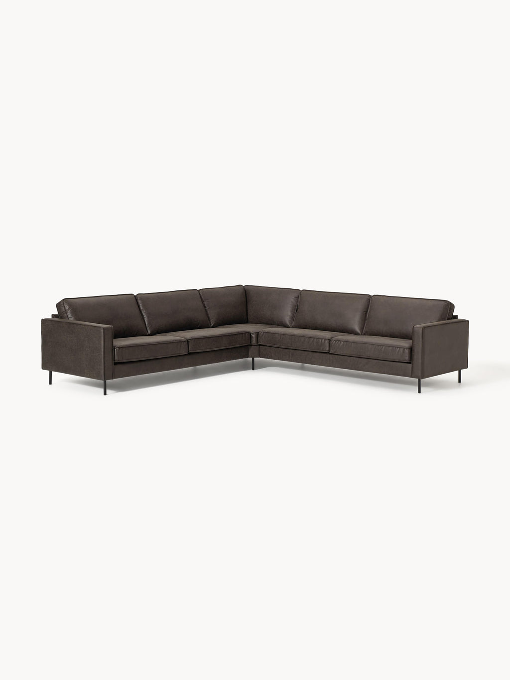 Hunter XL Leather Corner Sofa