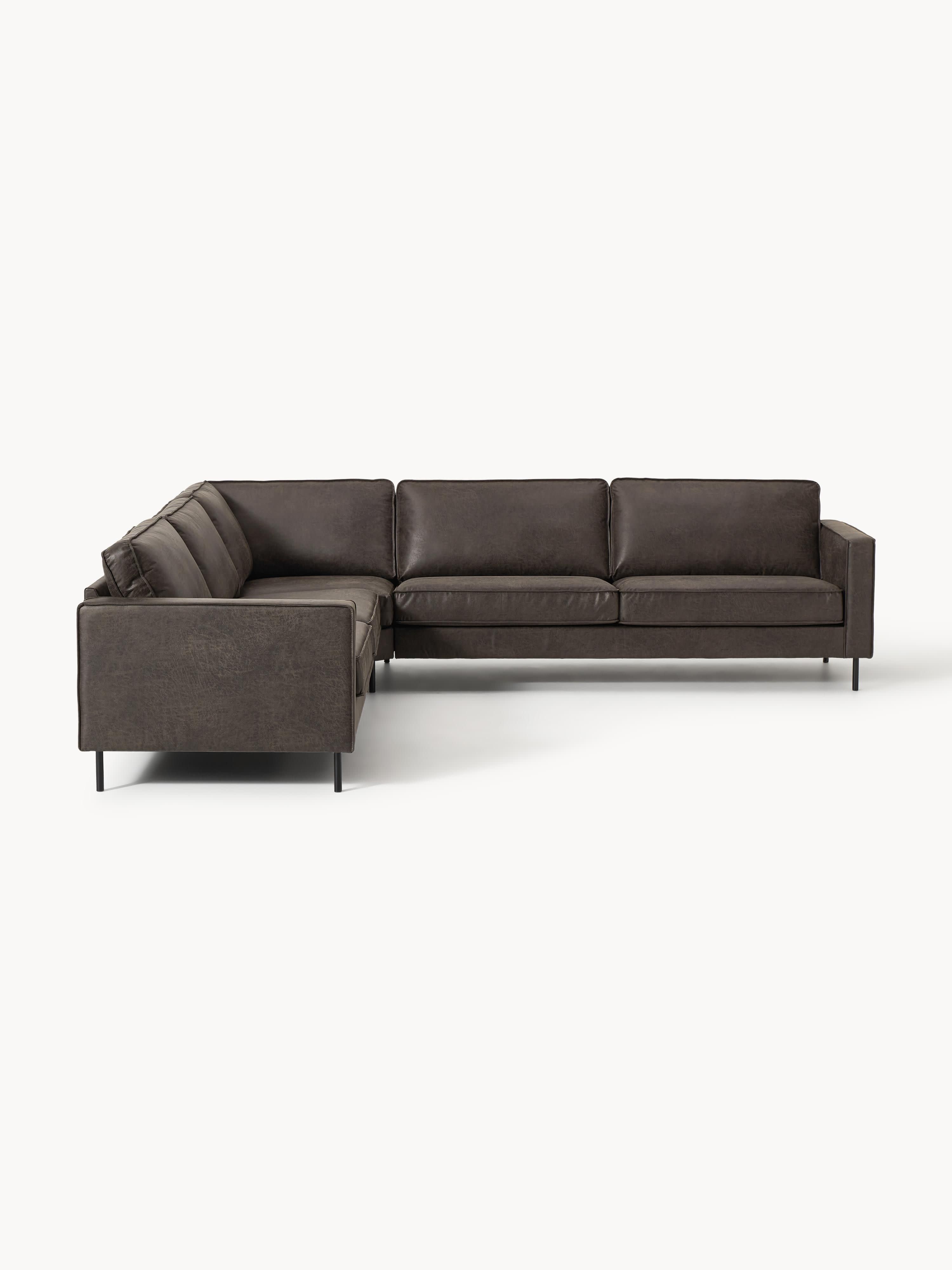 Hunter XL Leather Corner Sofa