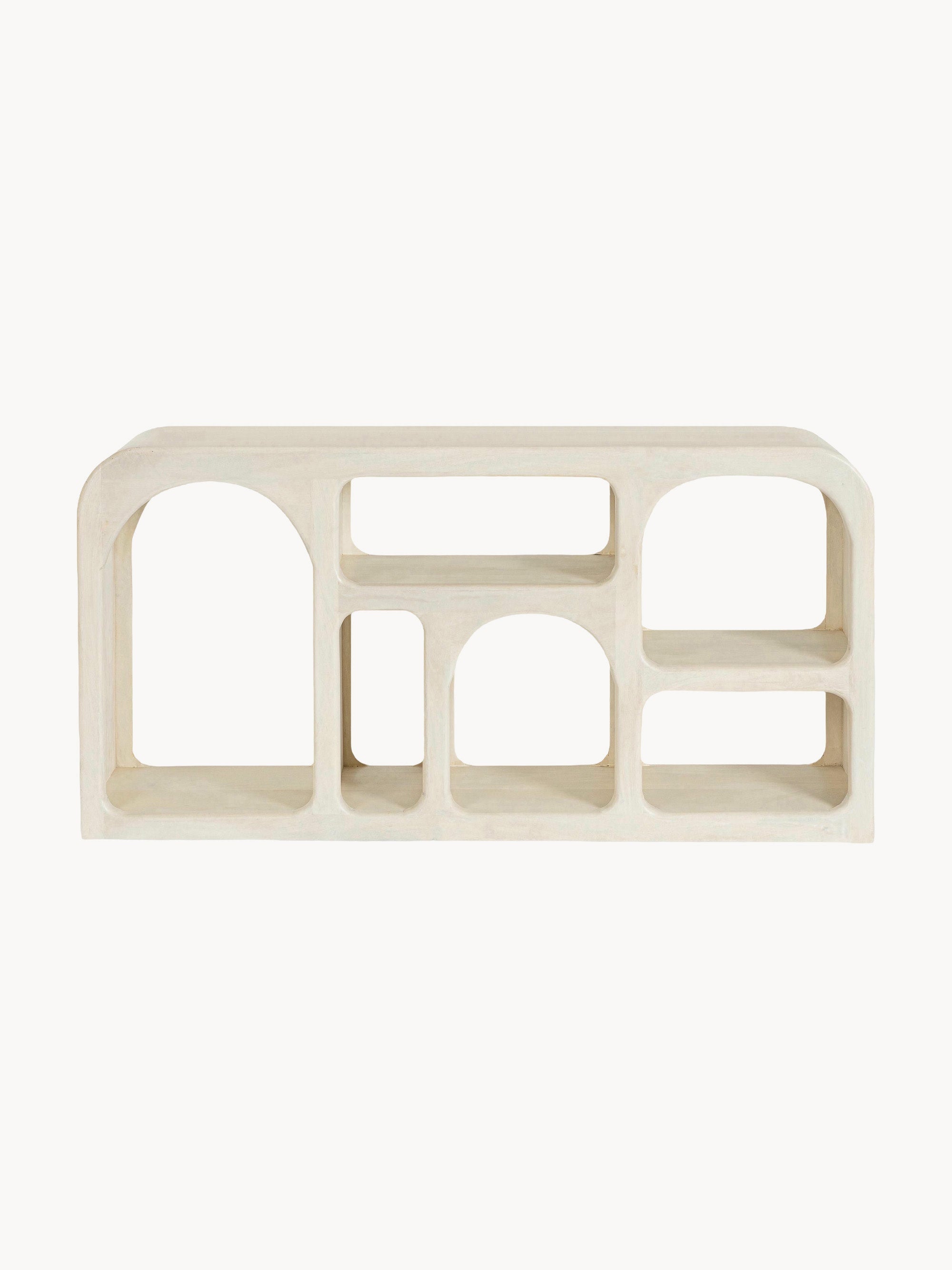 Cairo Mango Wood Shelving Unit