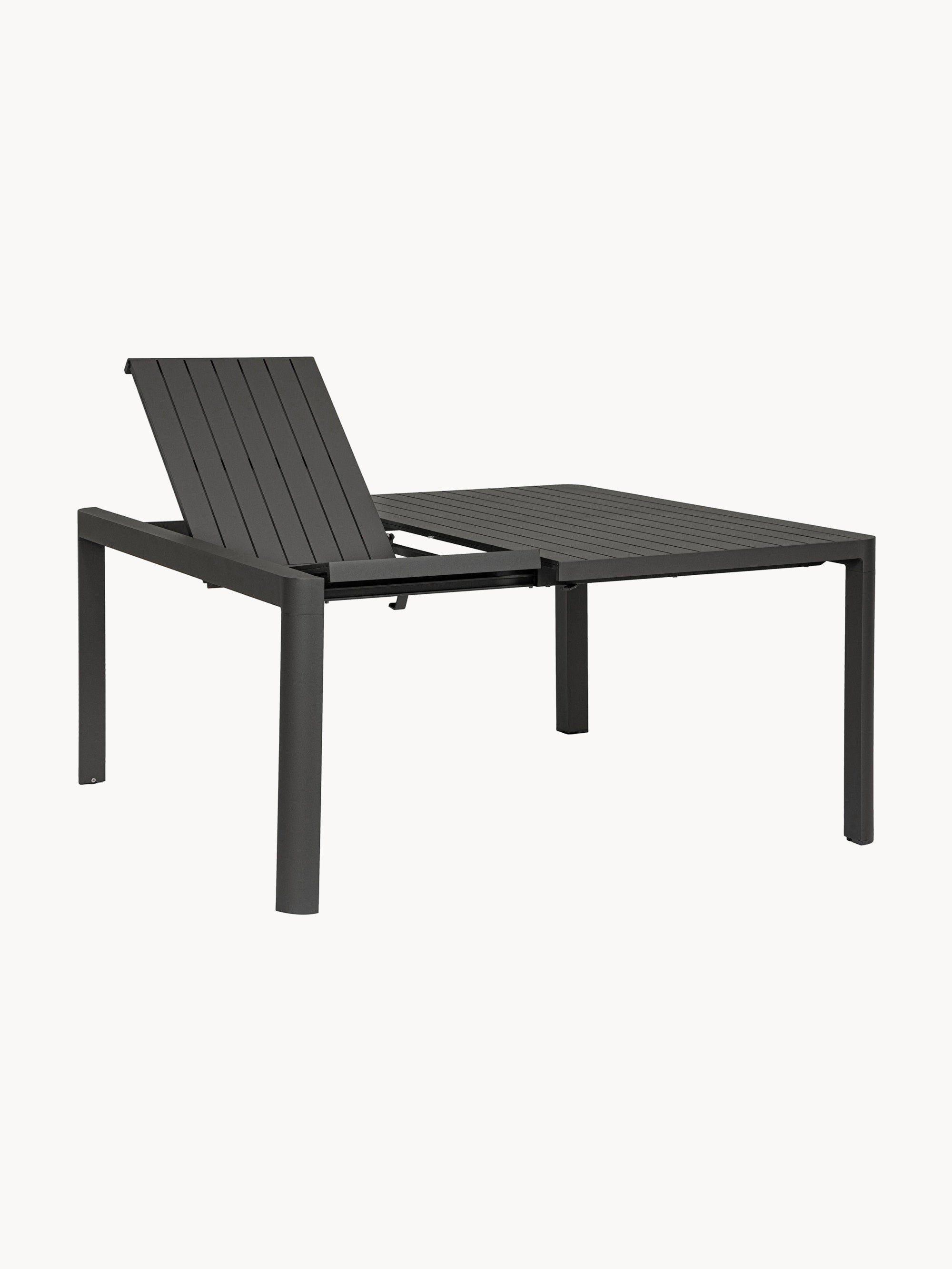 Kiplin Extendable Garden Table, 97 - 150 x 150 cm