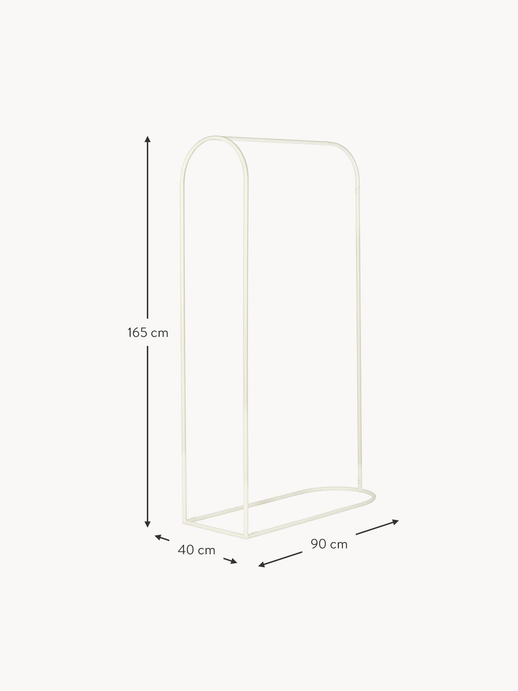 Archie Metal Wardrobe