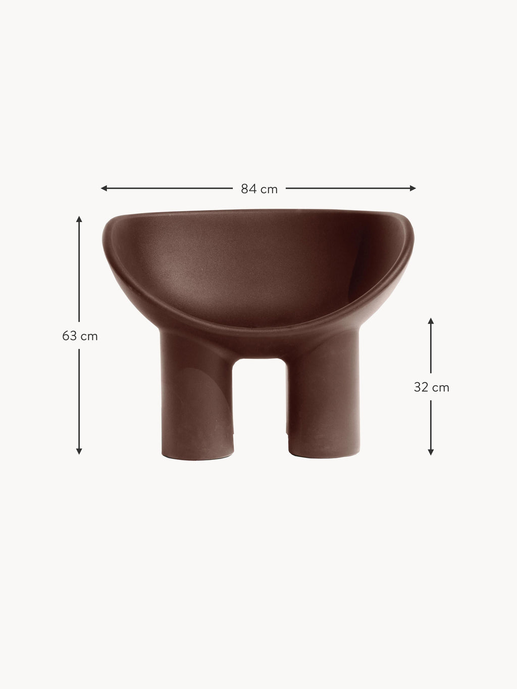 Poly Lounge Chair Roly