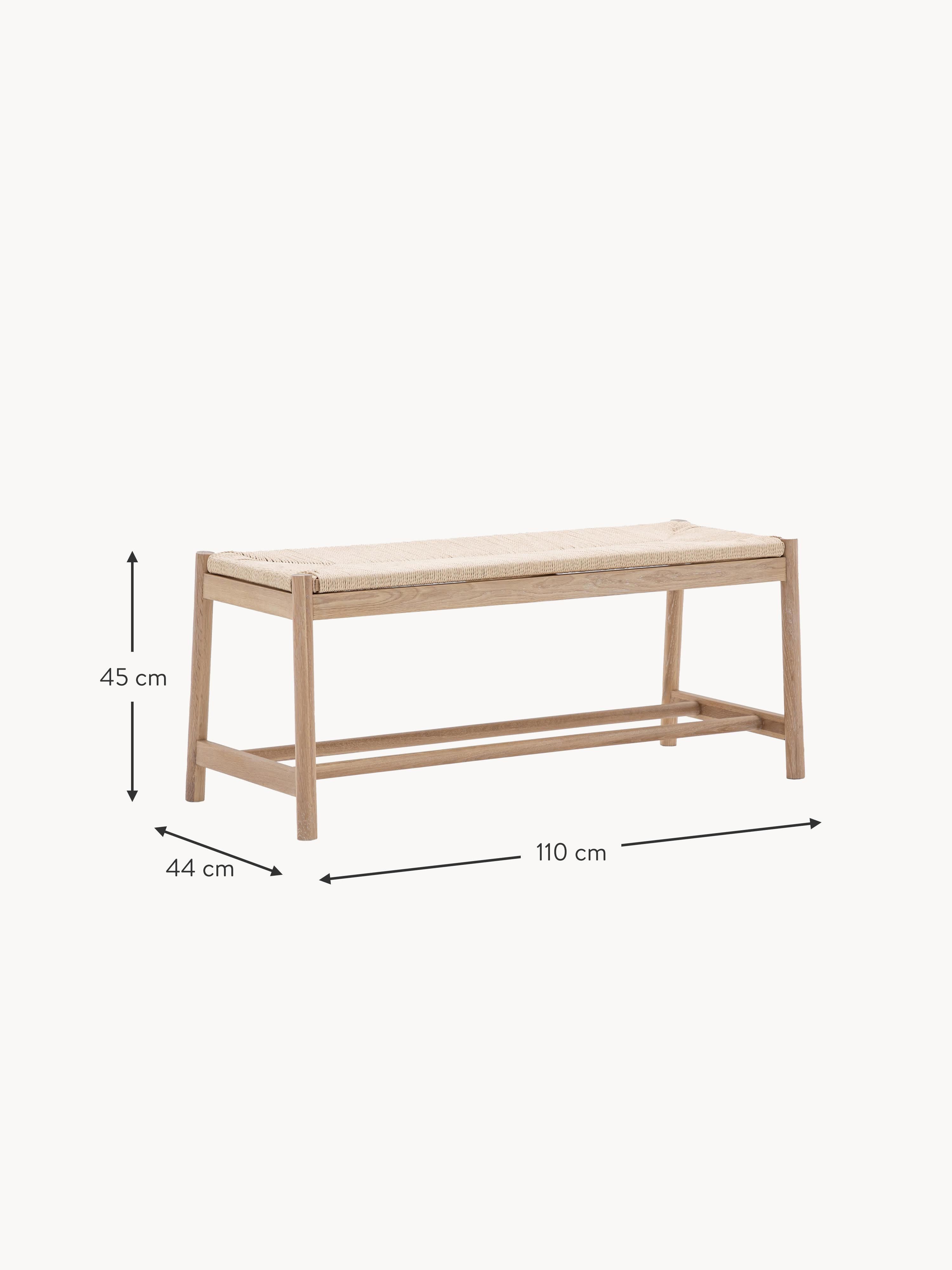 Eton Handmade Oak Wood Bench