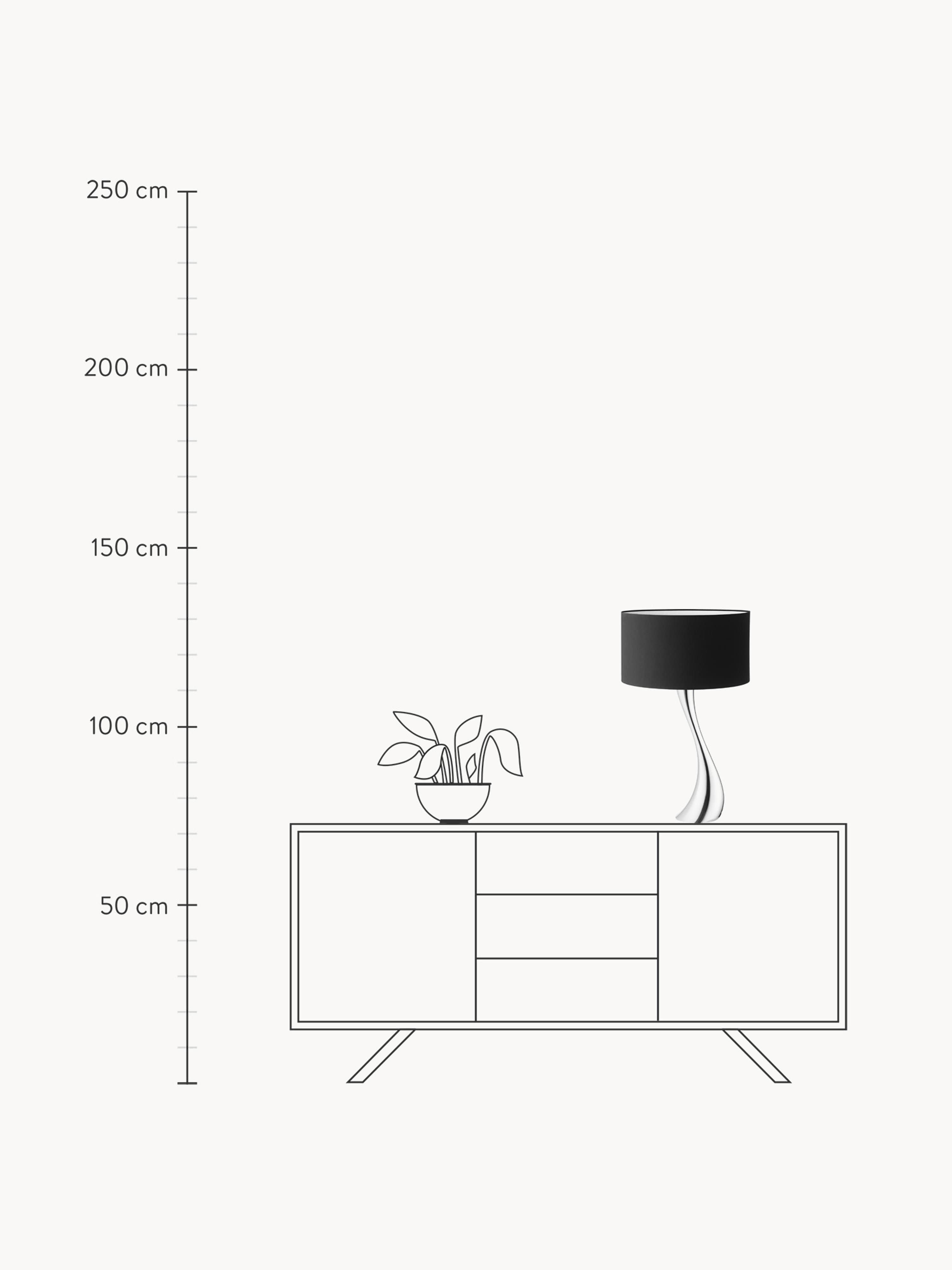 Cobra Large Stainless Steel Table Lamp