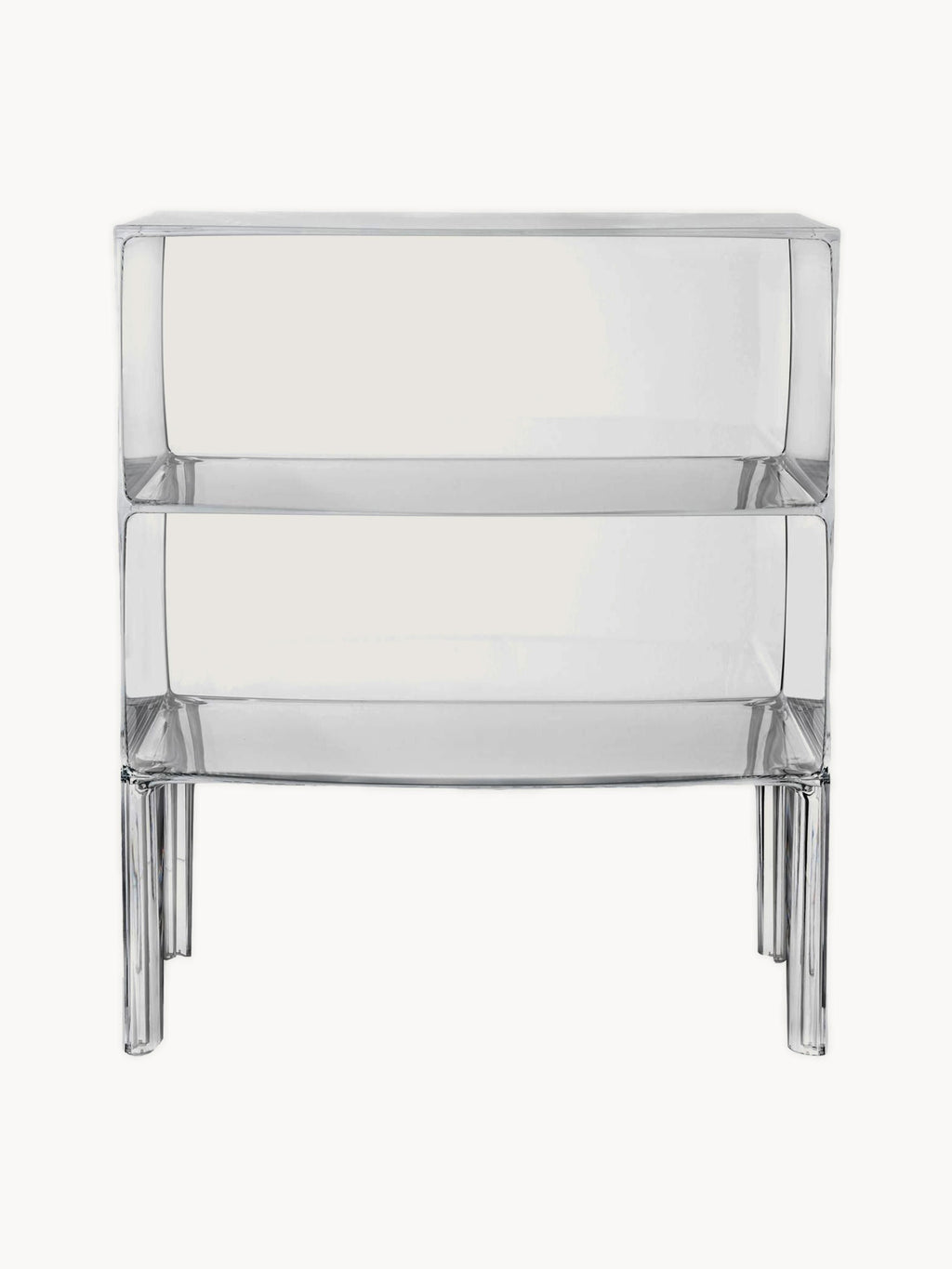 Buster Shelving Unit Ghost