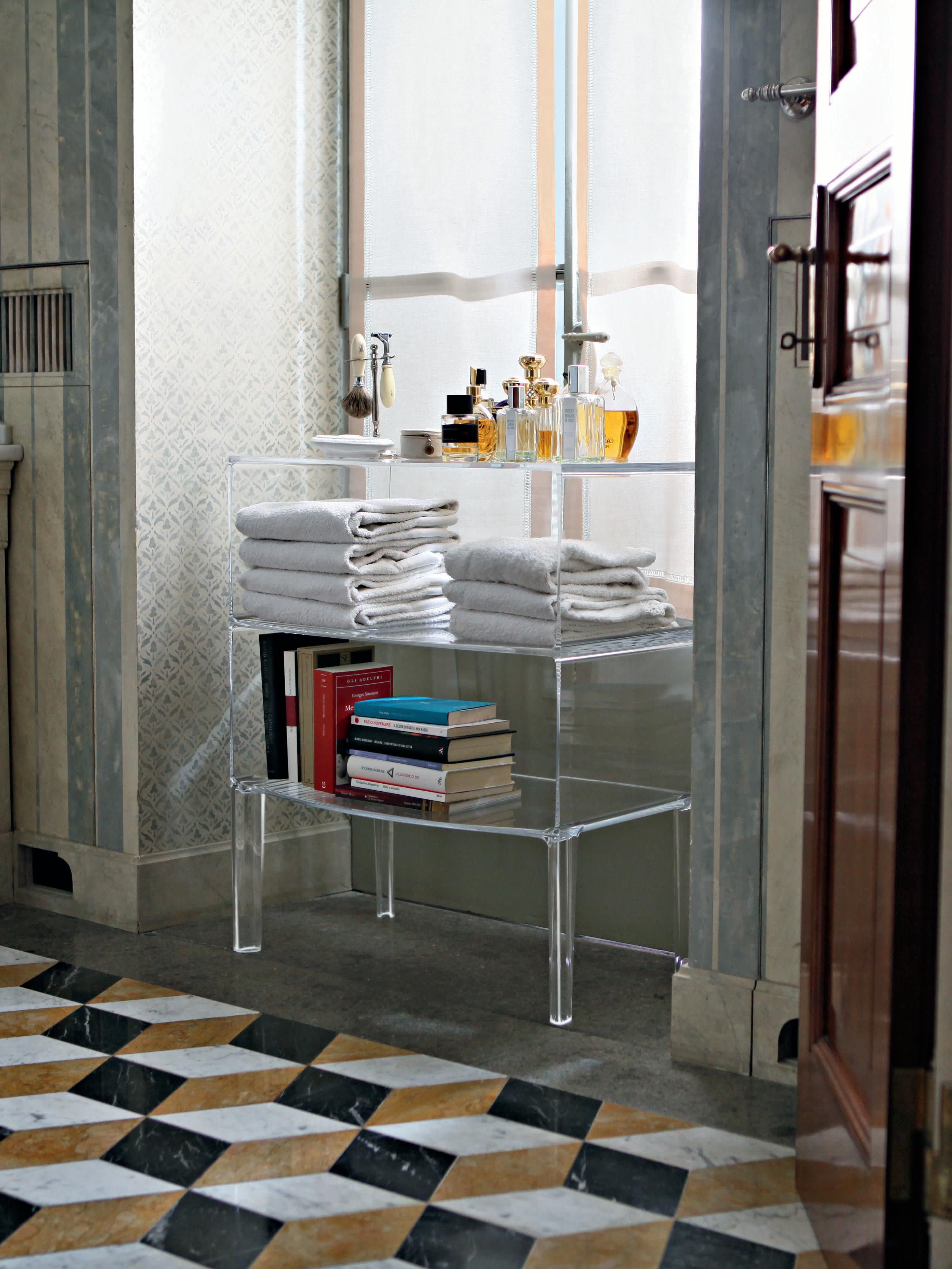 Buster Shelving Unit Ghost