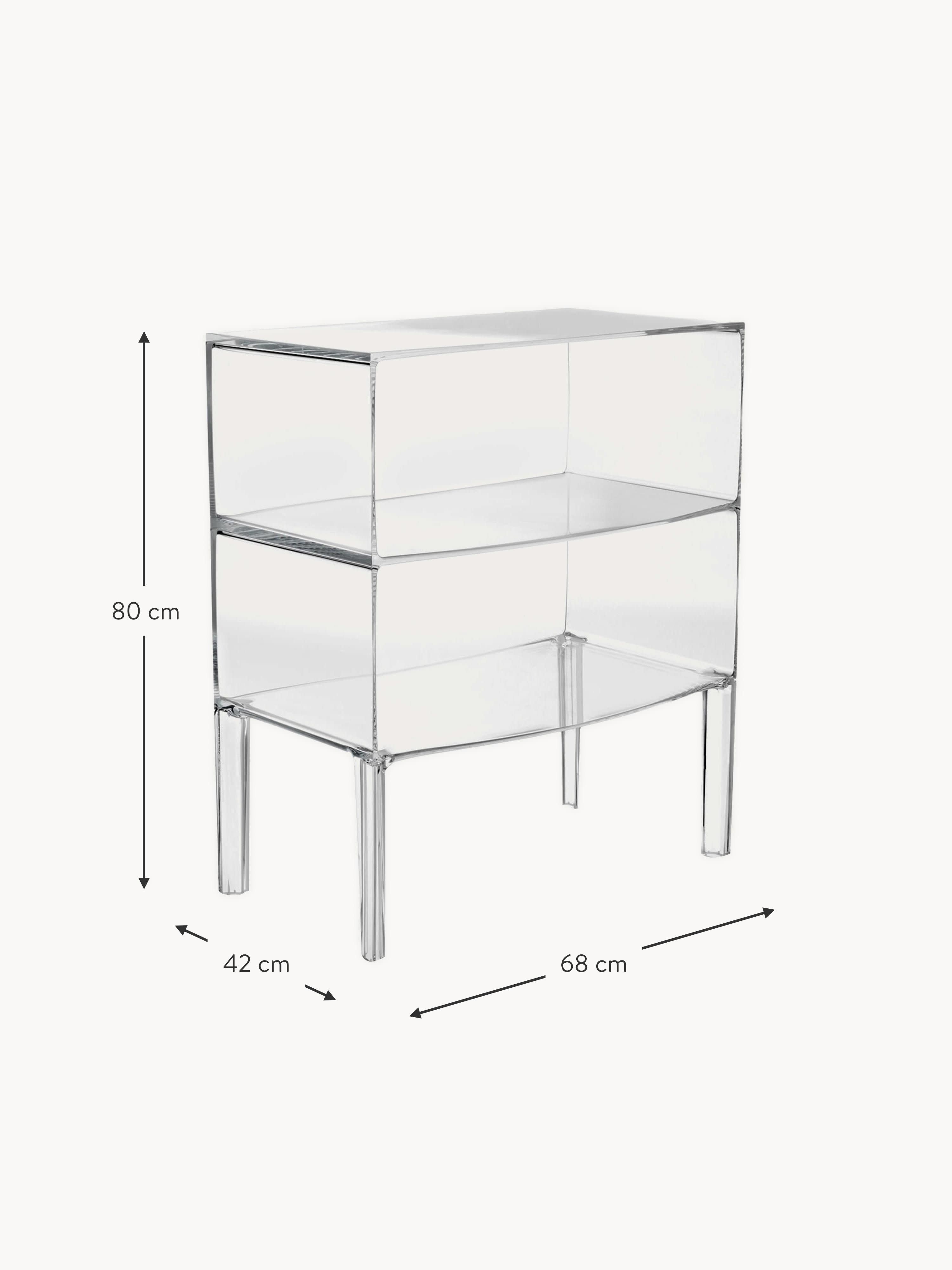Buster Shelving Unit Ghost