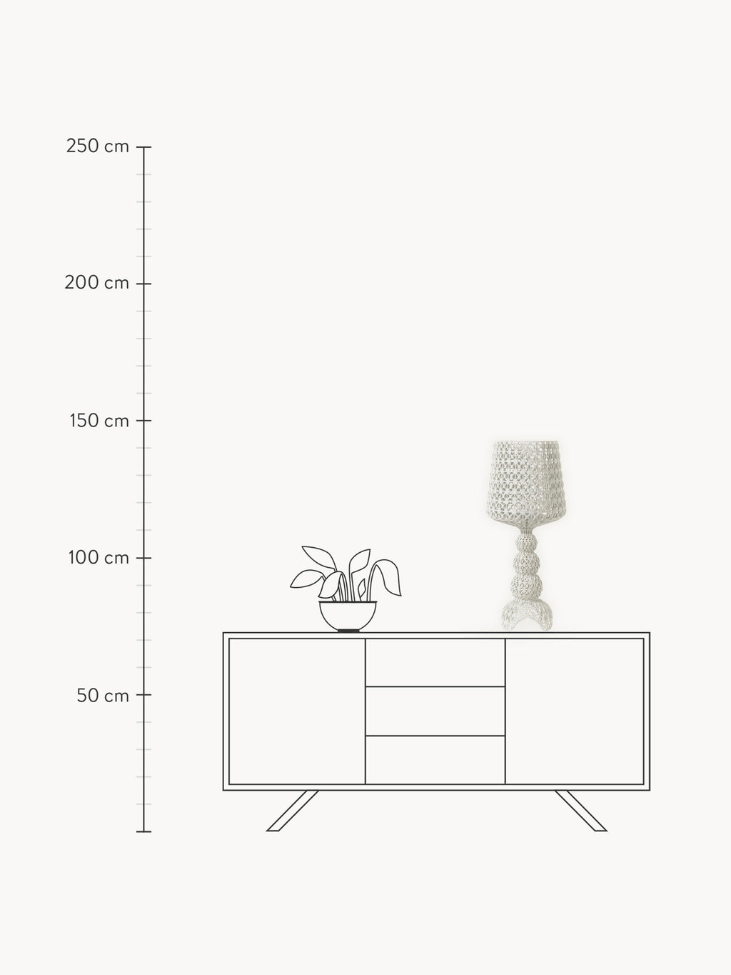 Kabuki Dimmable LED Table Lamp Mini