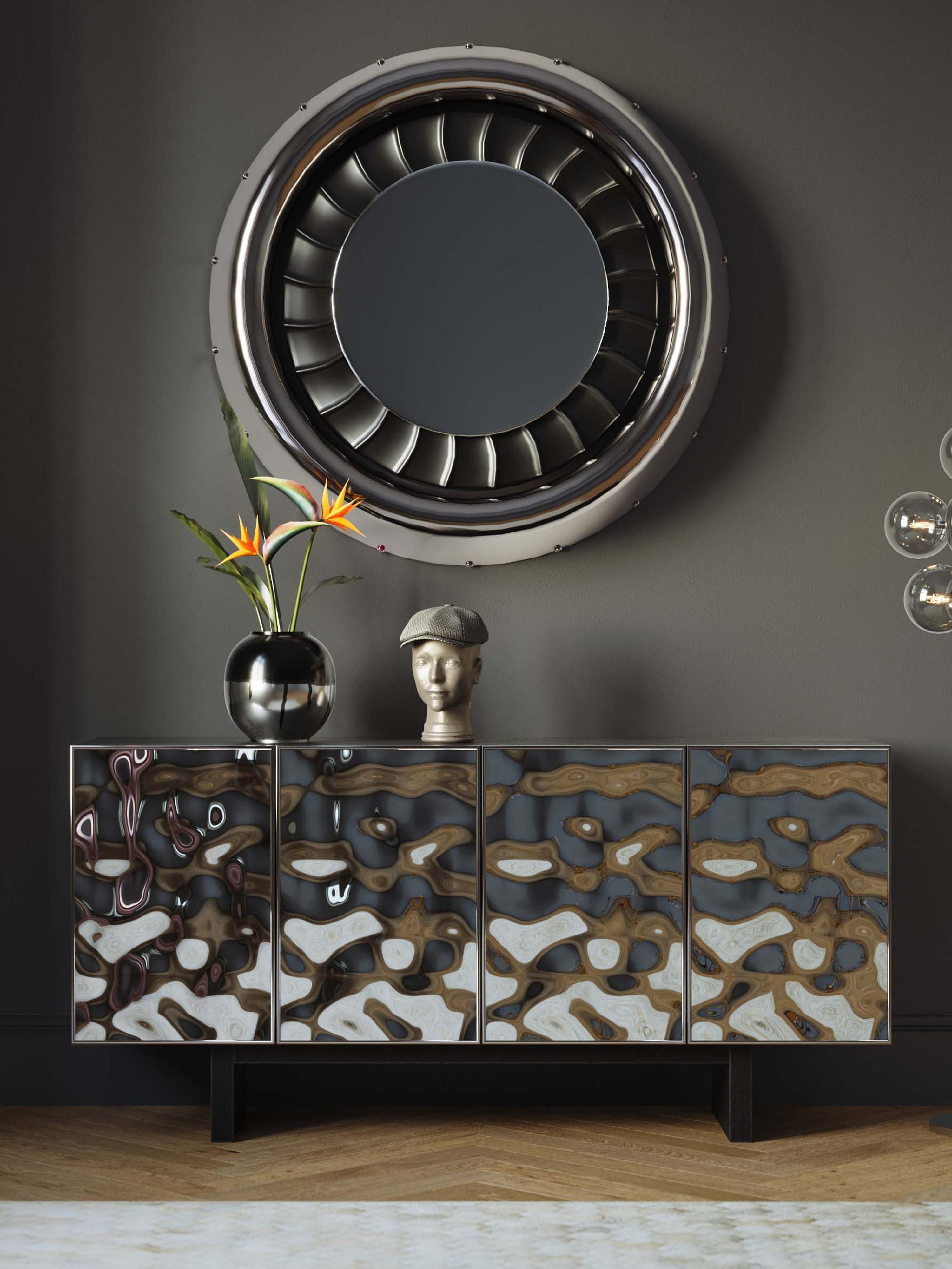Caldera Stainless Steel Sideboard