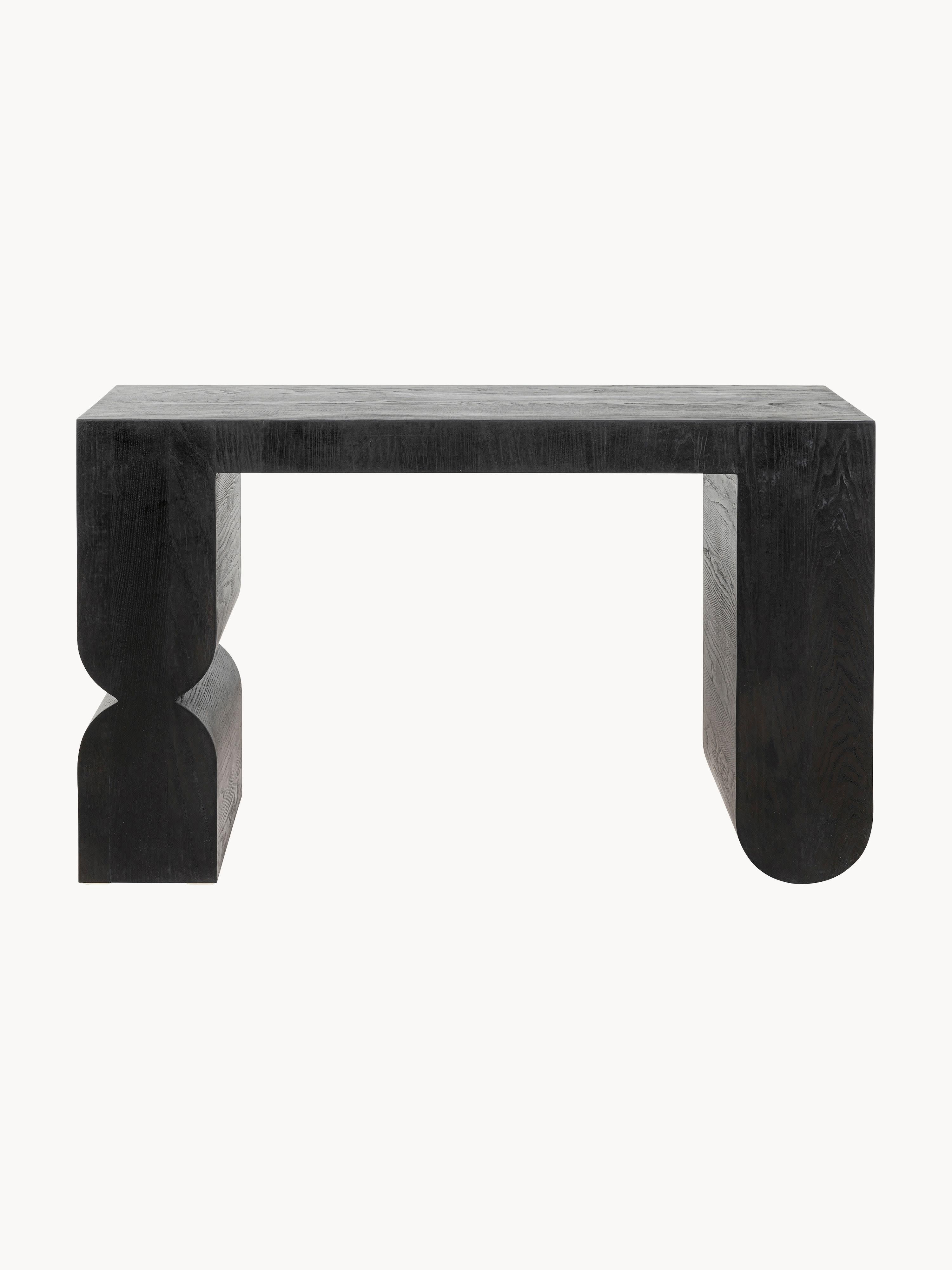 Curve Handmade Wooden Console