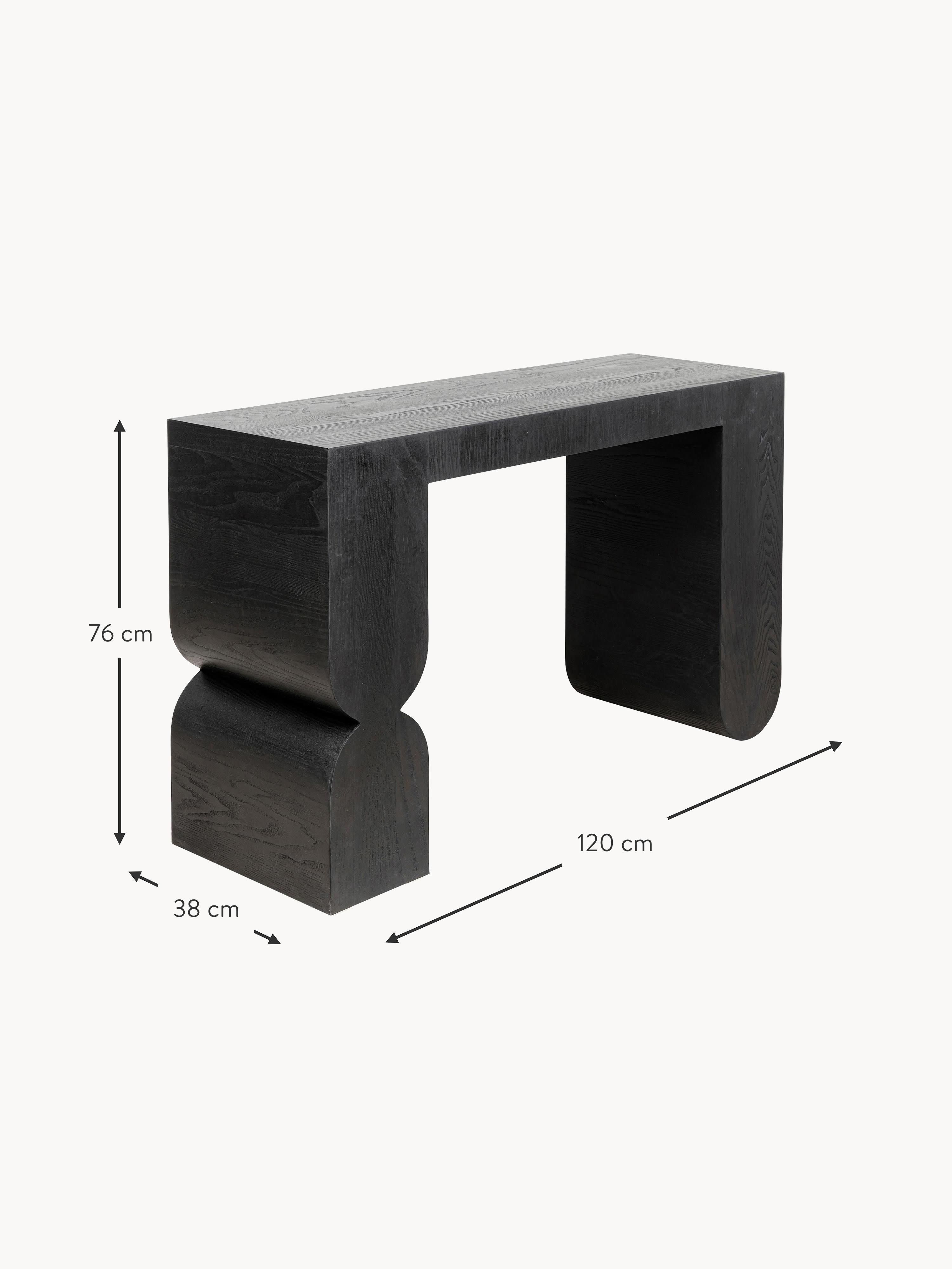 Curve Handmade Wooden Console