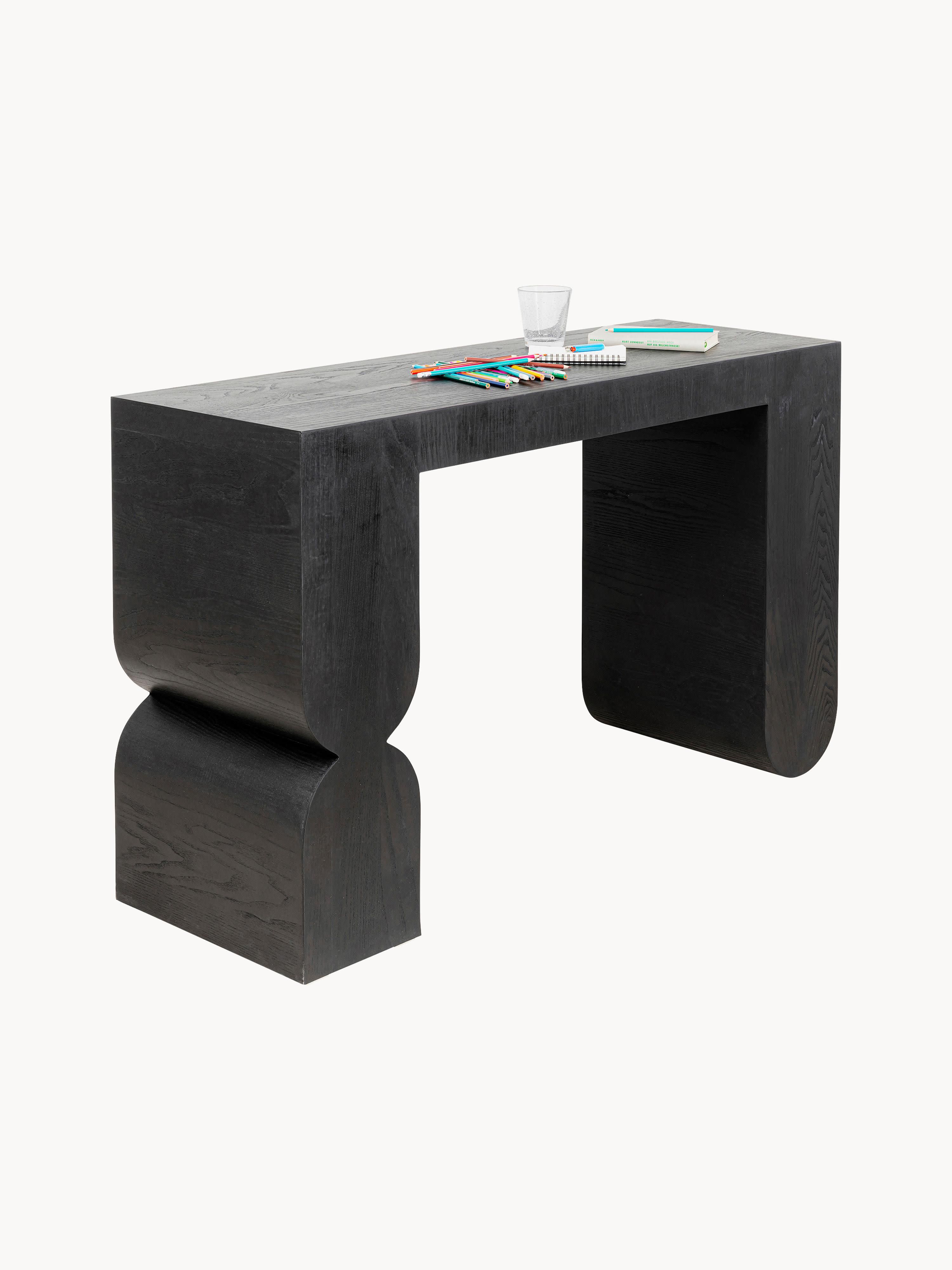 Curve Handmade Wooden Console