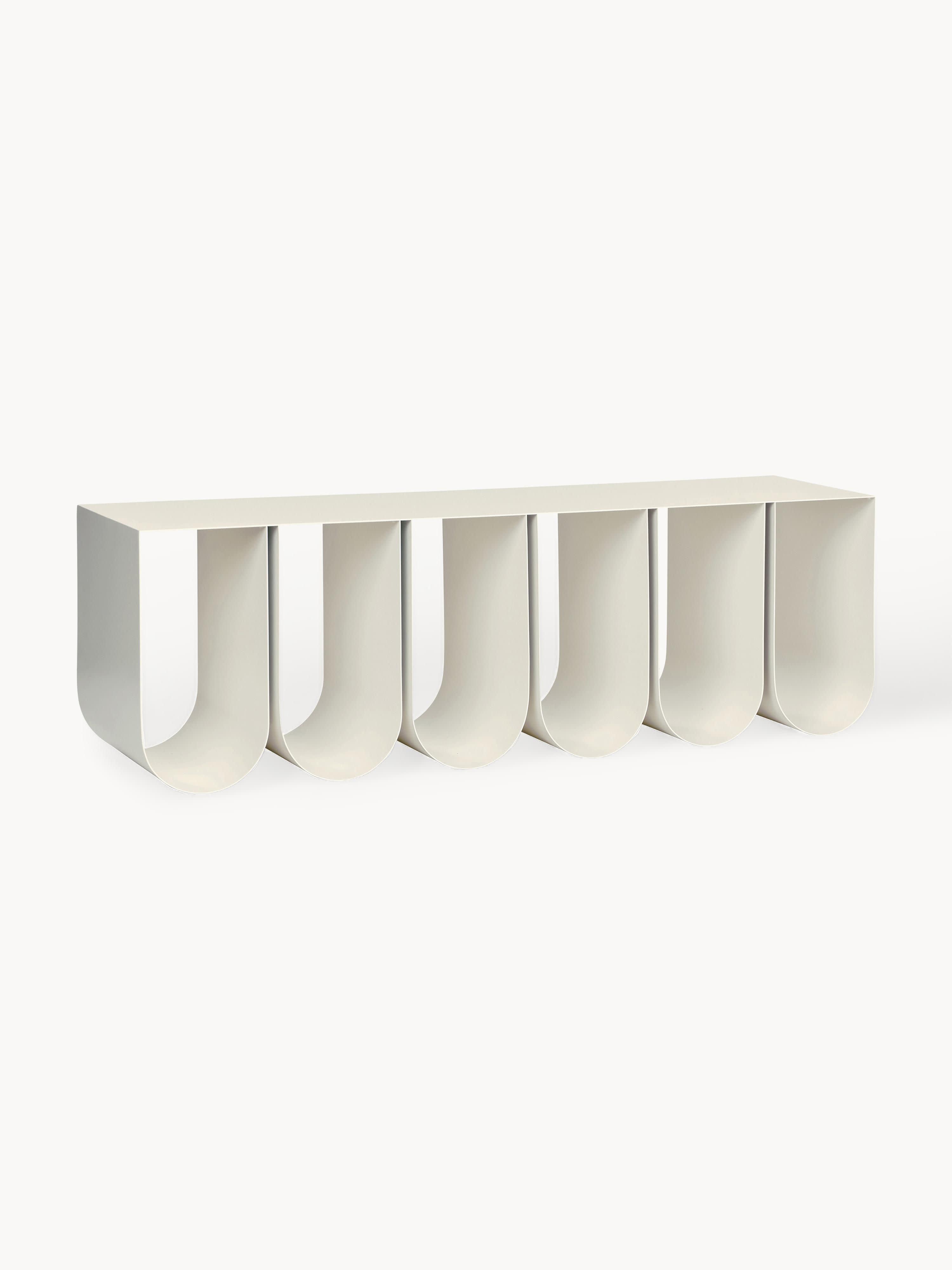 Gallery image 1 - Metal Wall-Mounted Shelf Curved