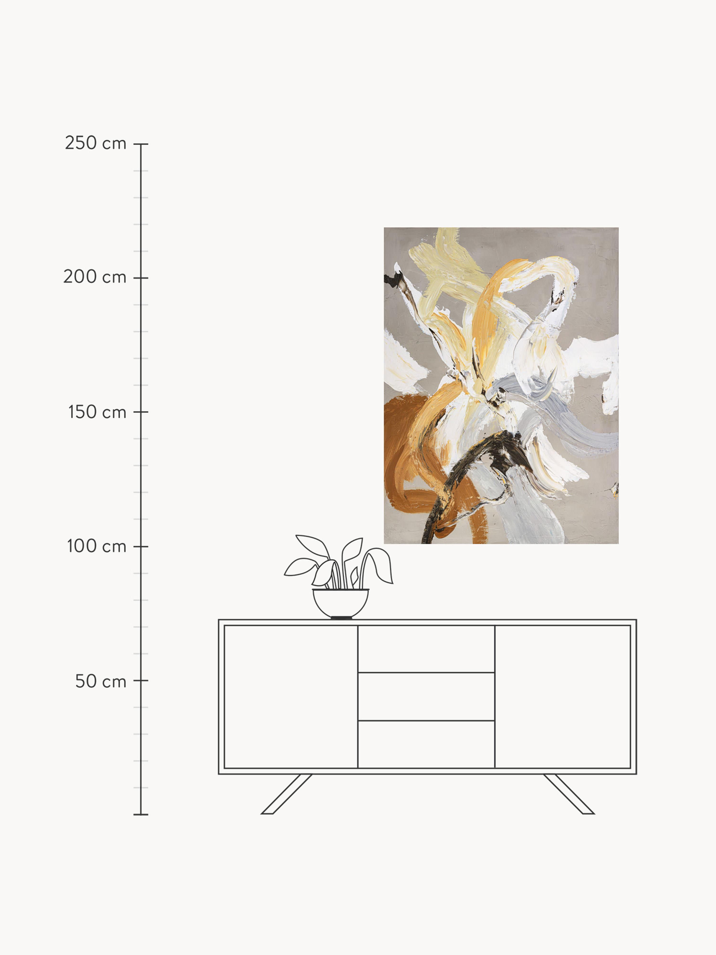 Ahead Hand-Painted Canvas Art Go